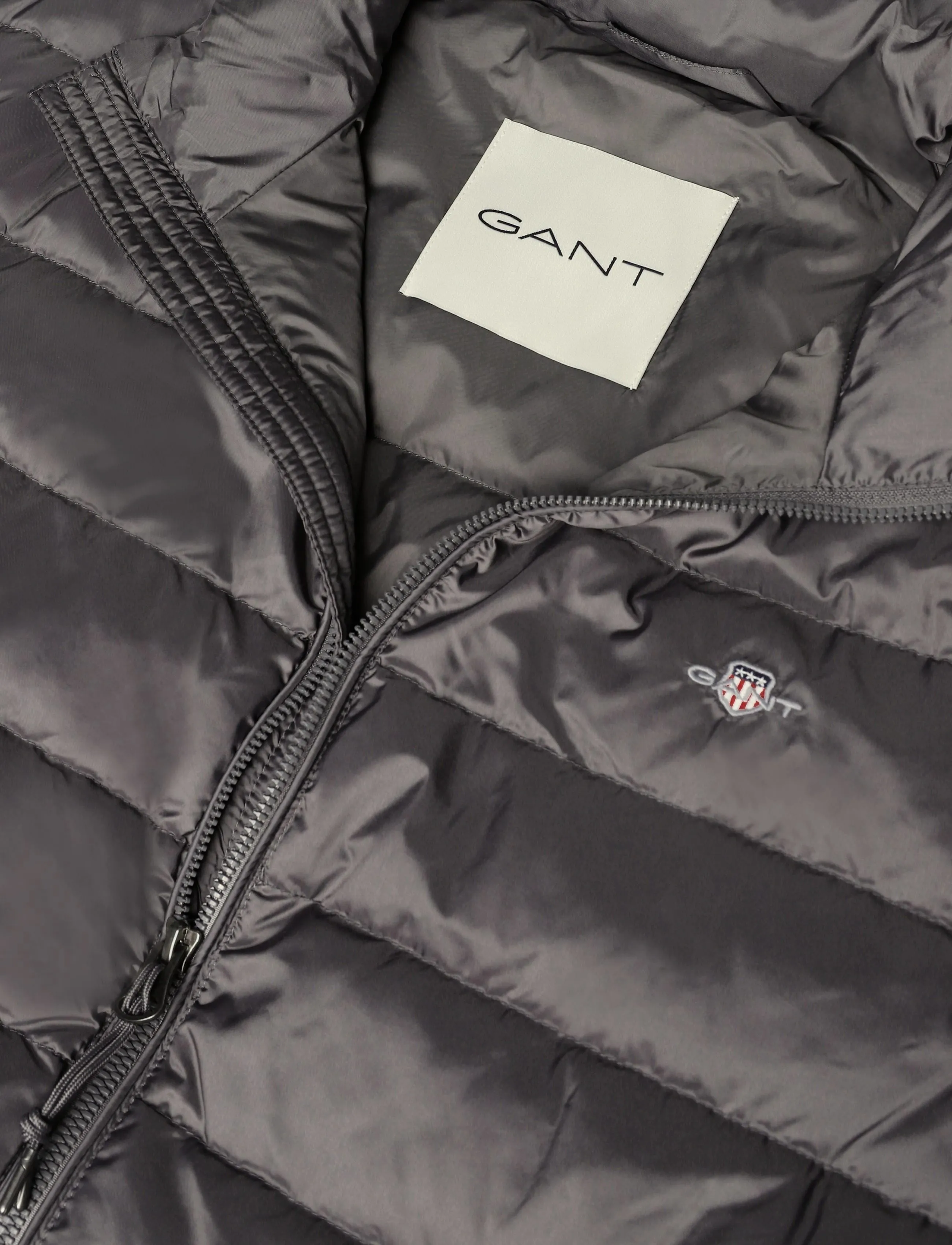 Gant - Light Down Vest - veste - dusky anthracite - 2