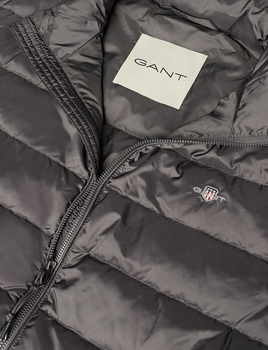 Gant - Light Down Vest - veste - dusky anthracite - 2