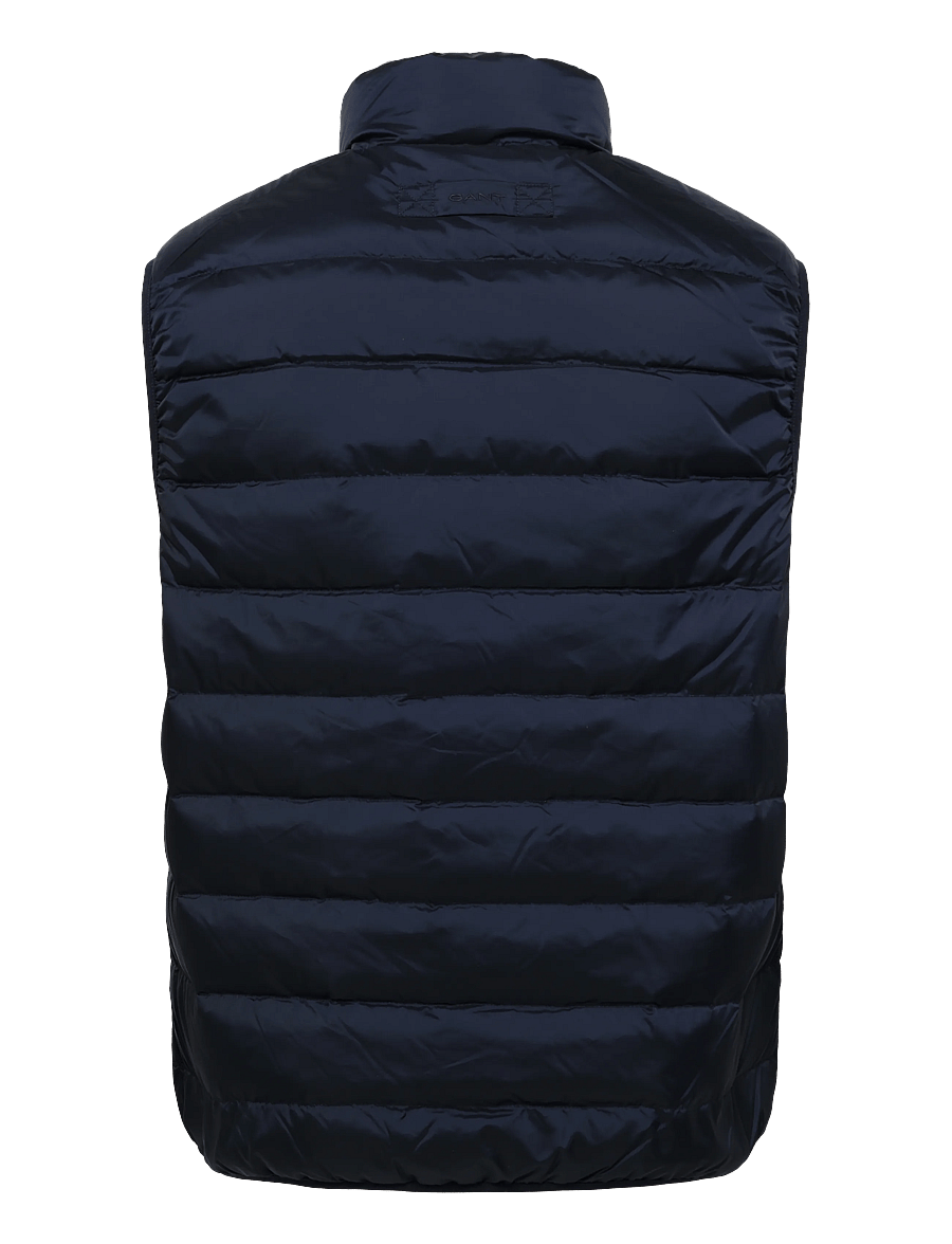 Gant - Light Down Vest - västar - evening blue - 2