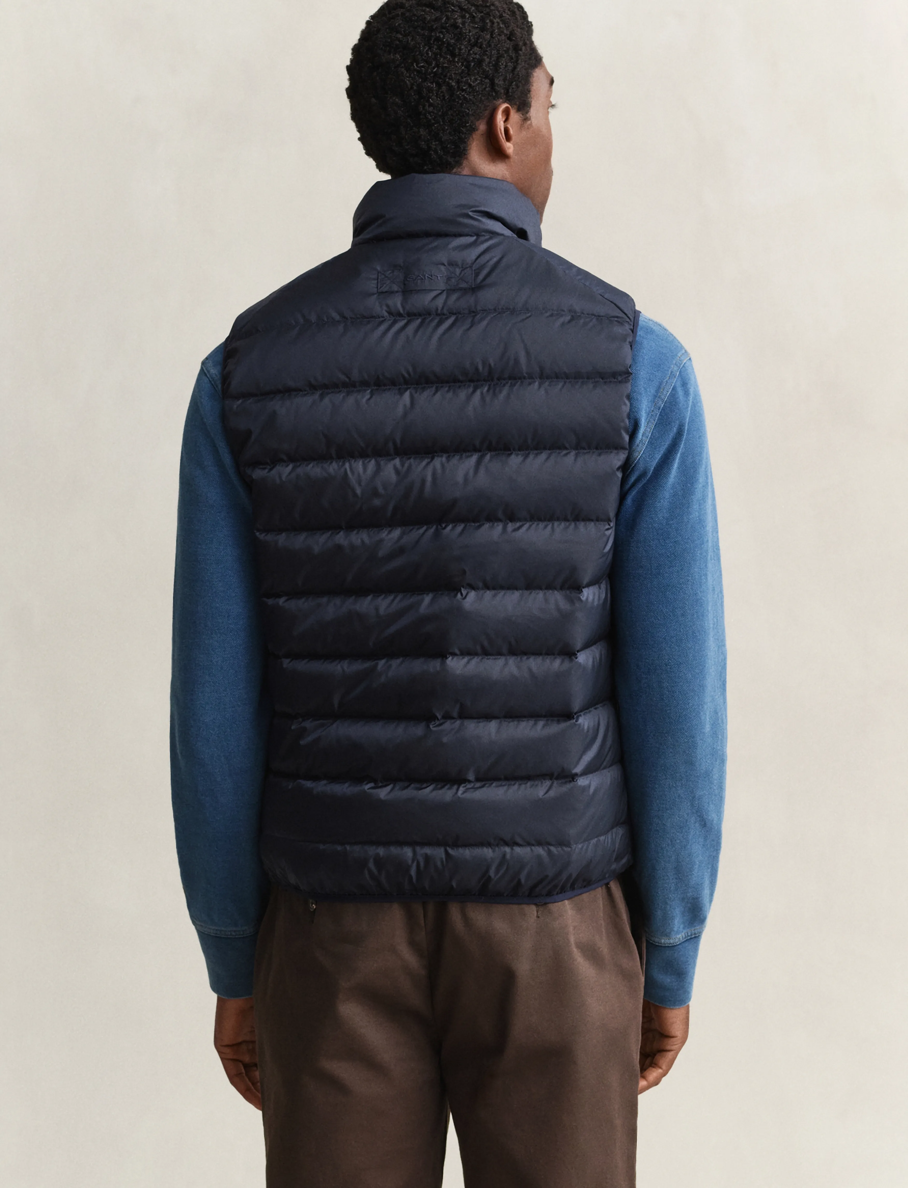 Gant - Light Down Vest - shoppa efter tillfälle - evening blue - 3
