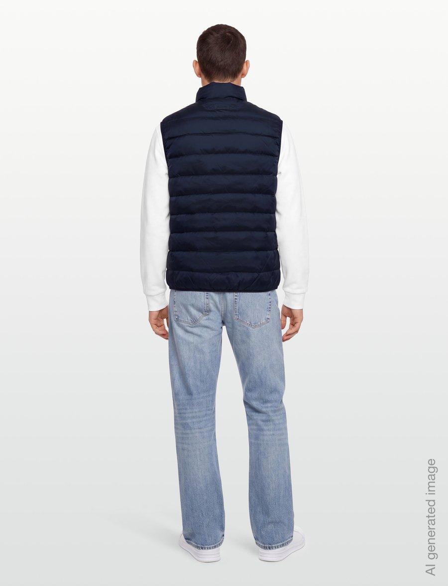 Gant - Light Down Vest - västar - evening blue - 4