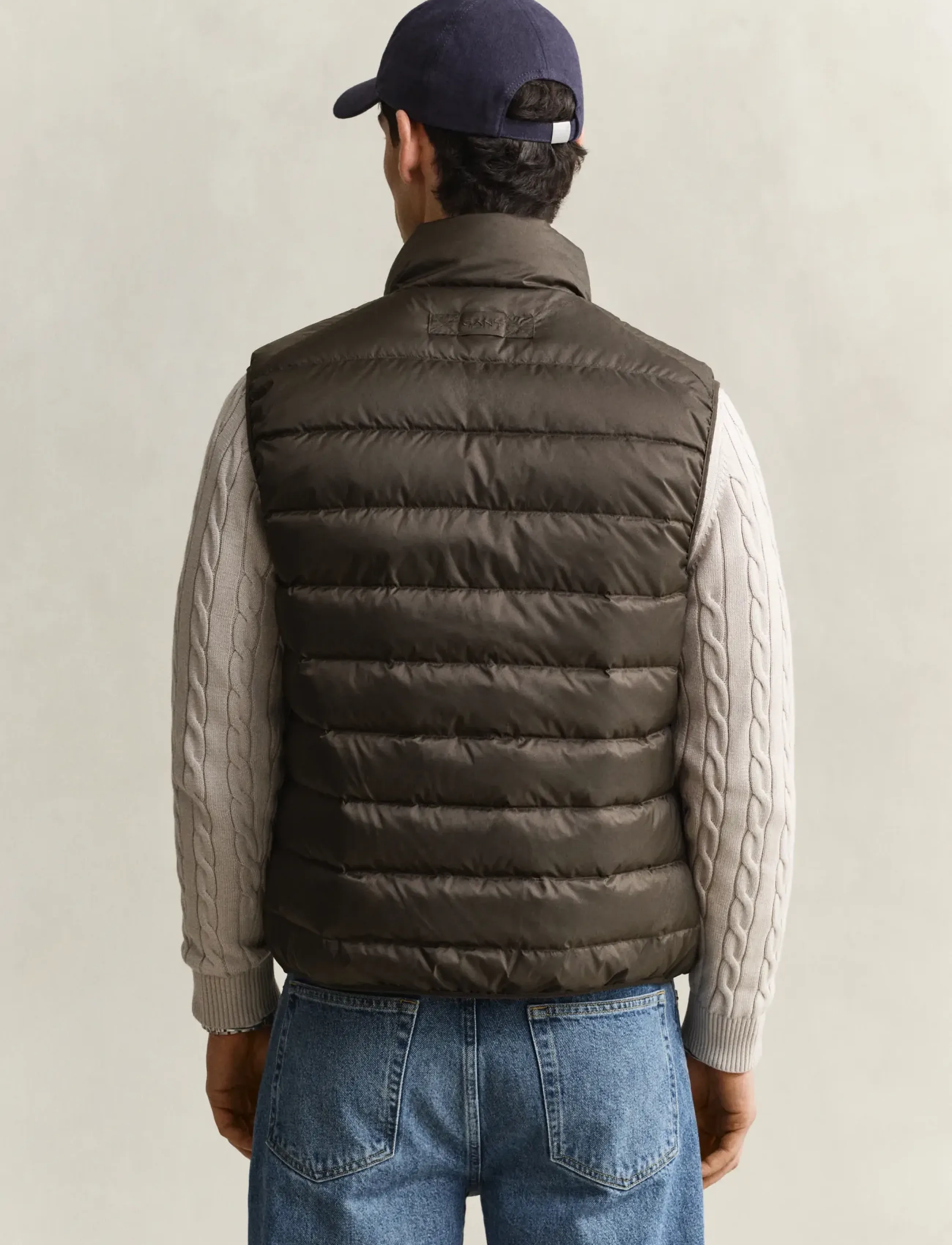 Gant - Light Down Vest - westen - shadow brown - 4