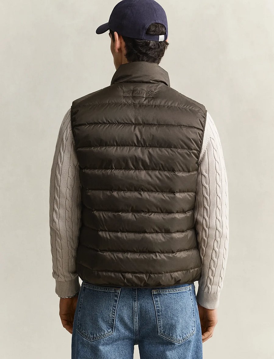 Gant - Light Down Vest - westen - shadow brown - 4