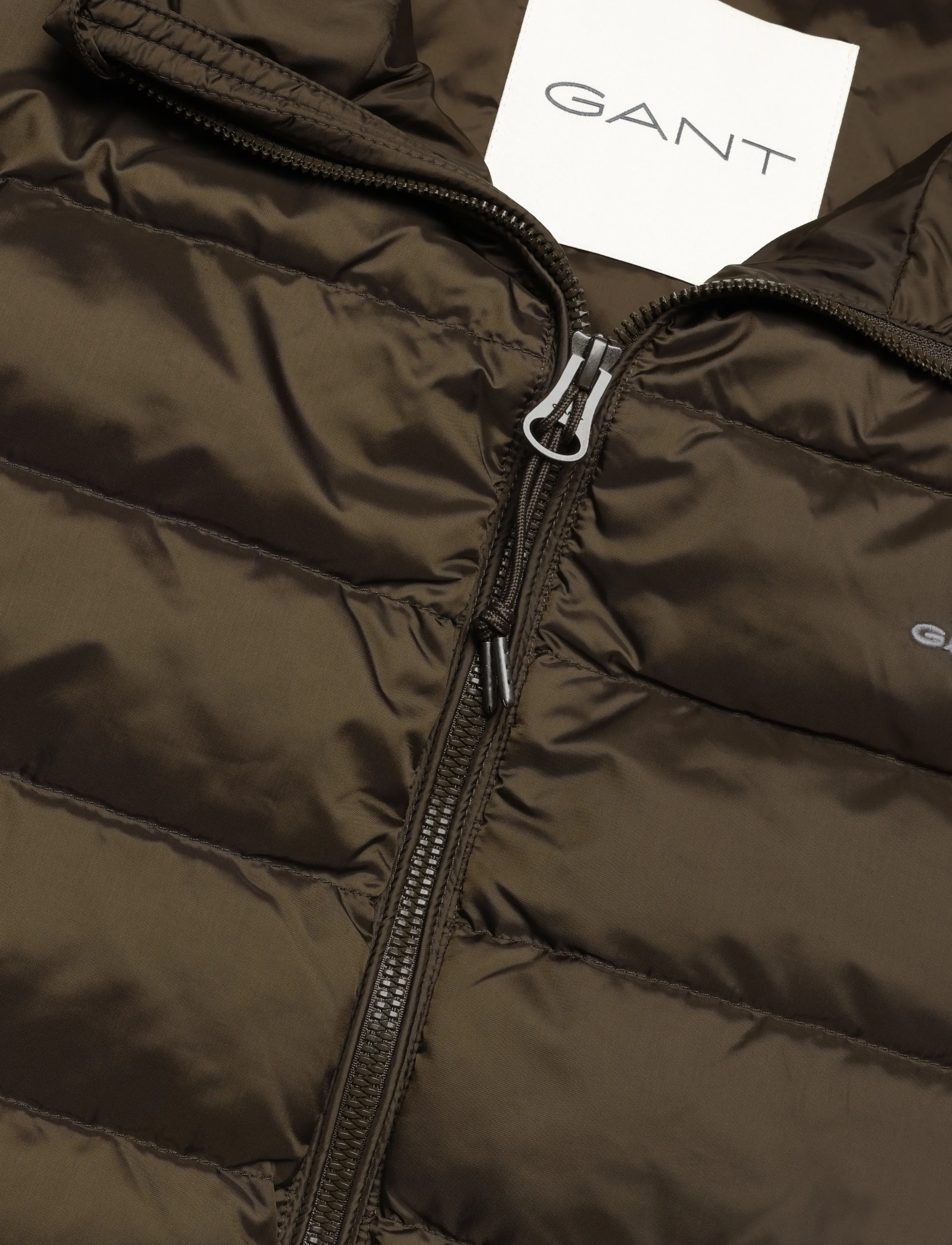 Gant - Light Down Vest - västar - shadow brown - 2