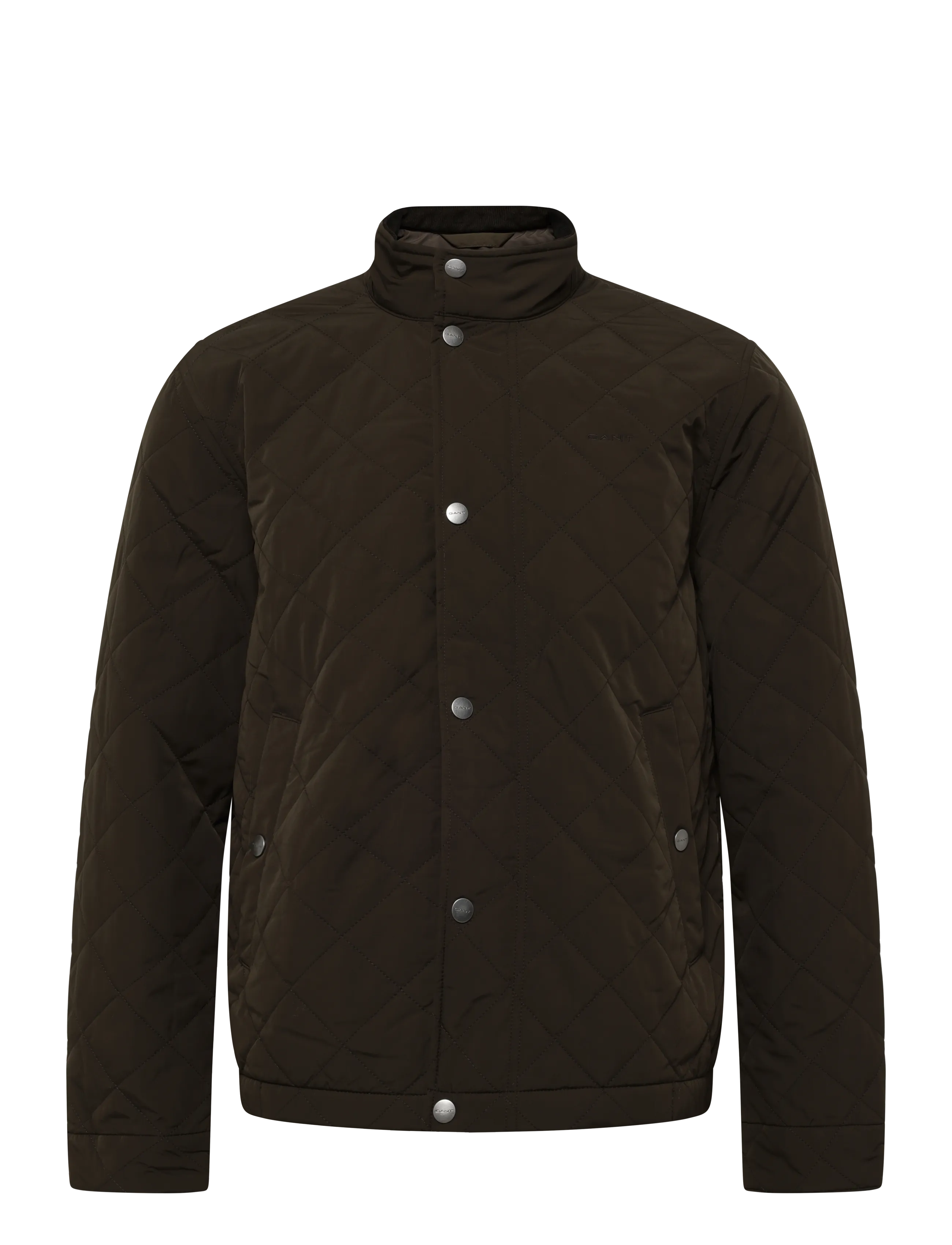 Gant Quilted Jacket - Vis alt - BLACK BROWN / brown