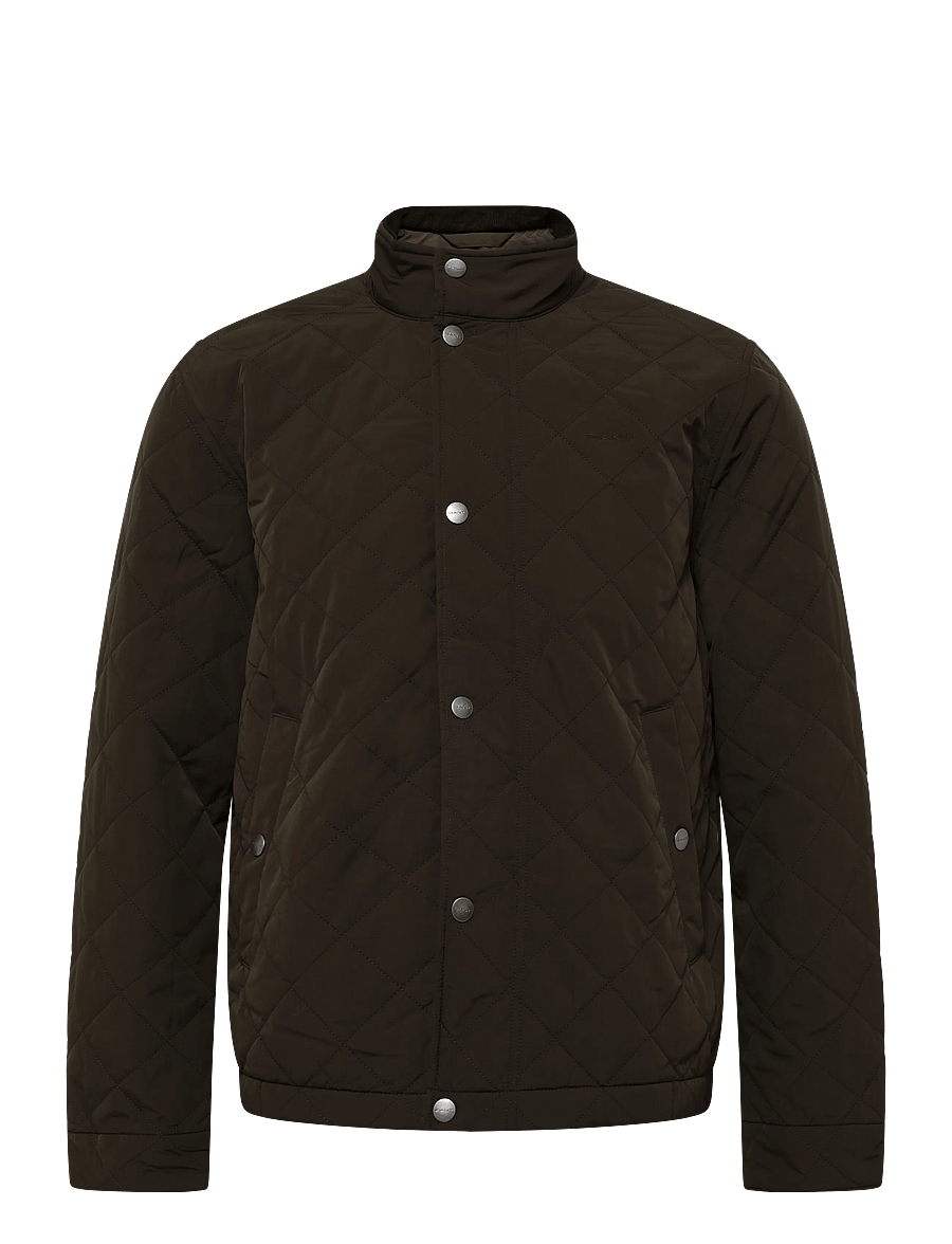 Gant - Quilted Jacket - kevadjoped - black brown - 0
