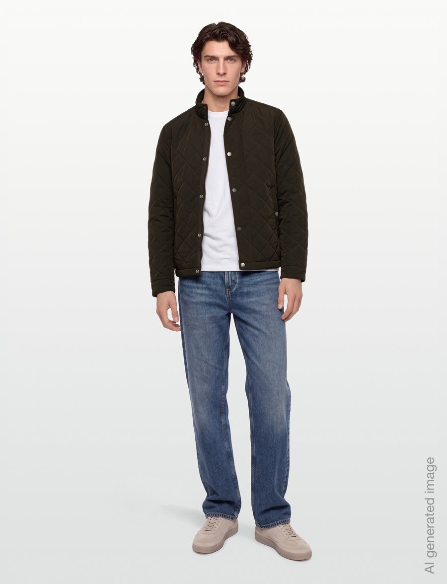 Gant - Quilted Jacket - herbstjacken - black brown - 0