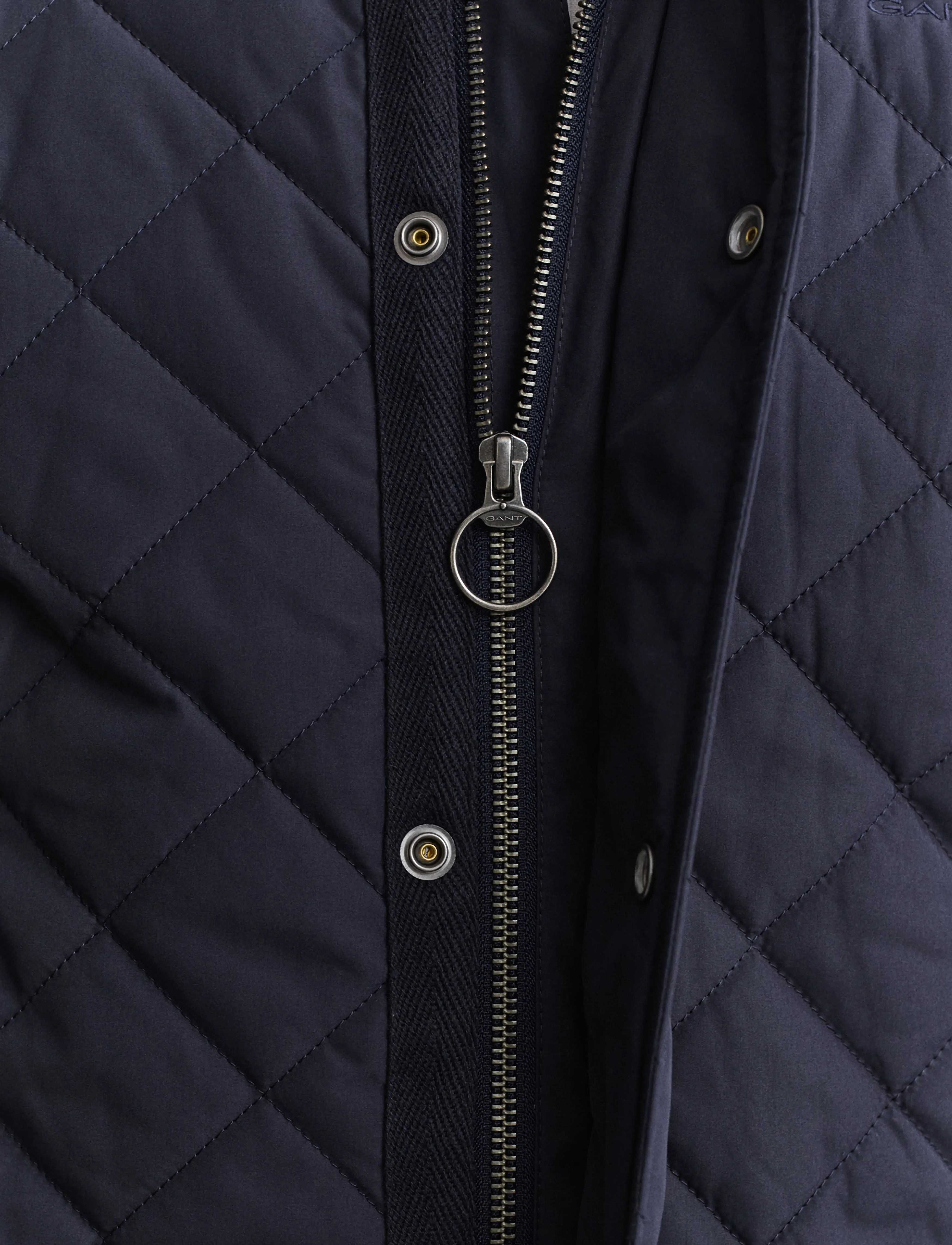 Gant - Quilted Jacket - efterårsjakker - evening blue - 5