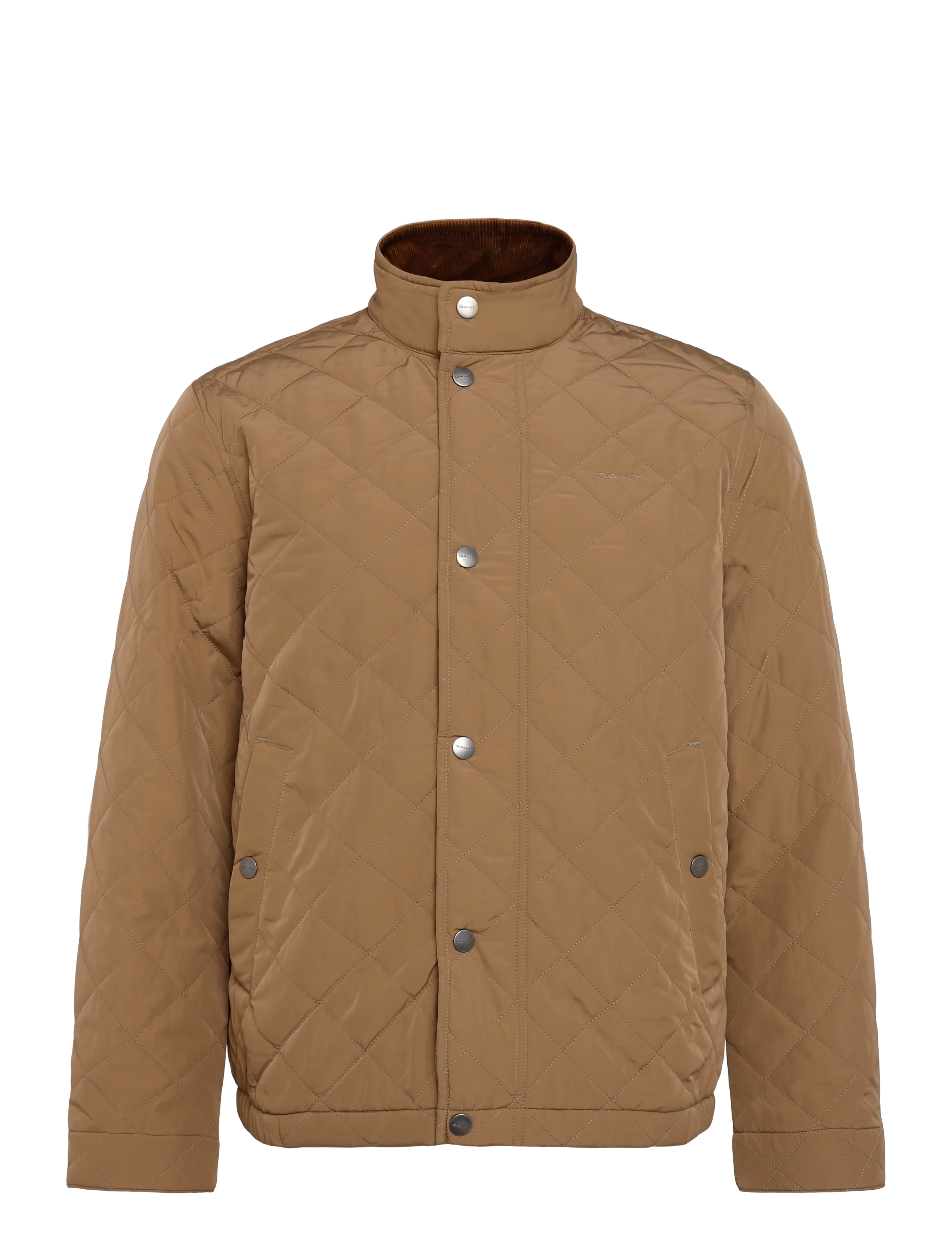 Gant Quilted Jacket - Jackets - LIGHT TAUPE / brown
