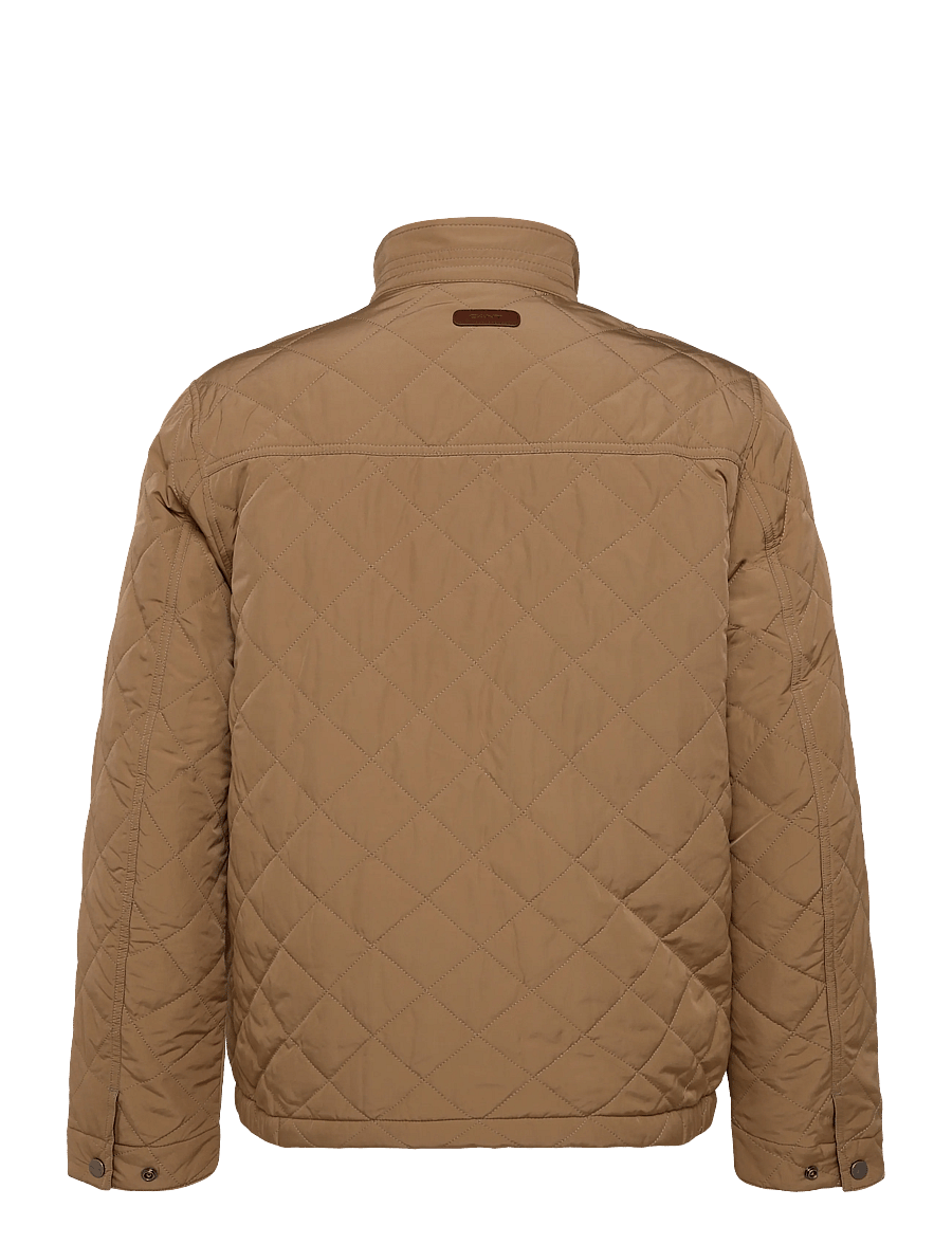 Gant - Quilted Jacket - efterårsjakker - light taupe - 1
