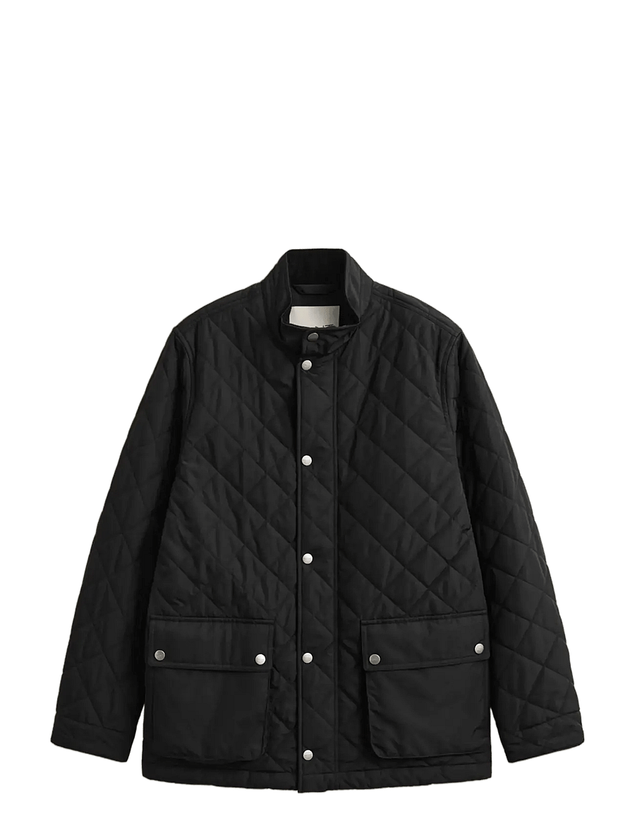 Gant - Quilted Mid Jacket - gesteppt - black - 1