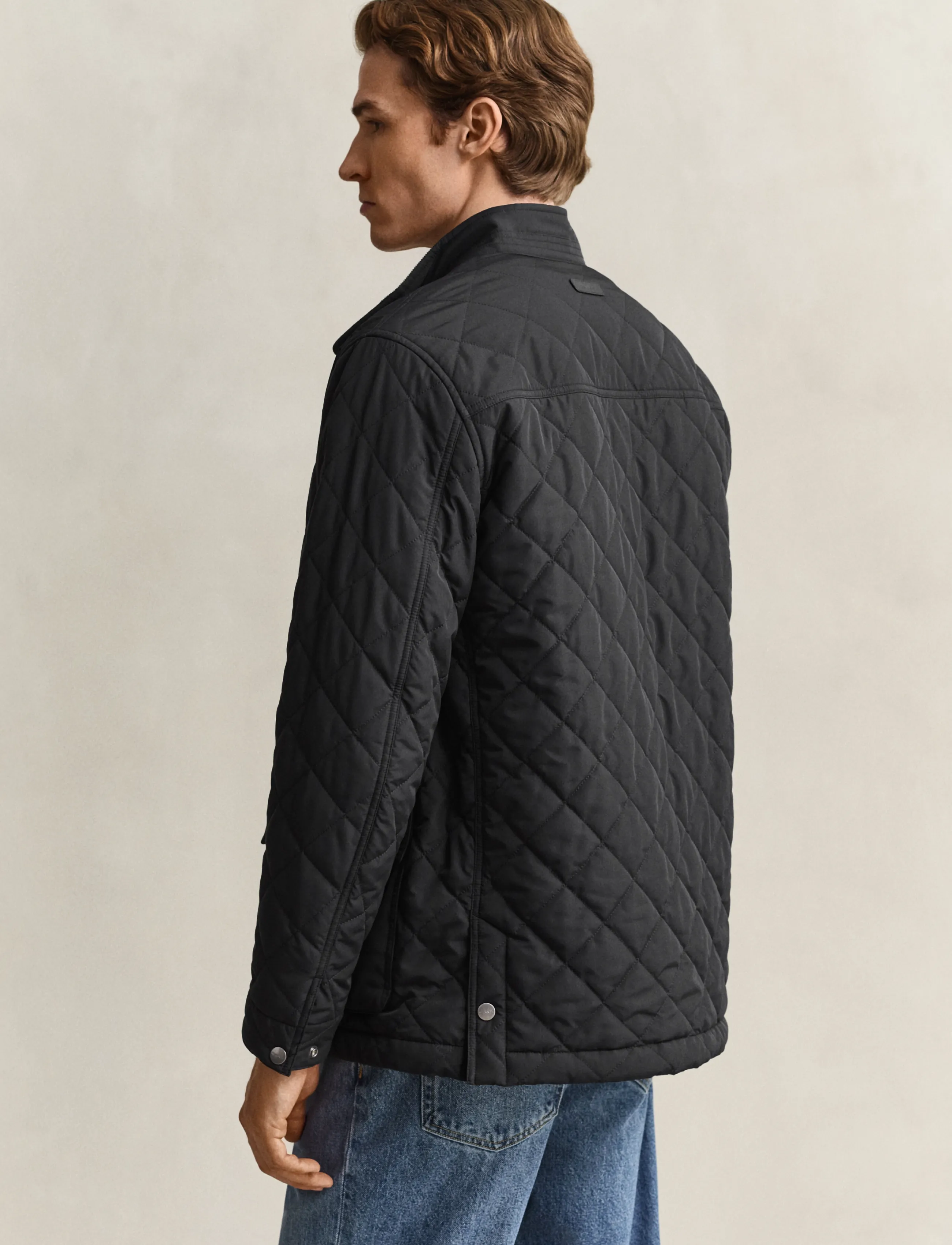 Gant - Quilted Mid Jacket - gesteppt - black - 2