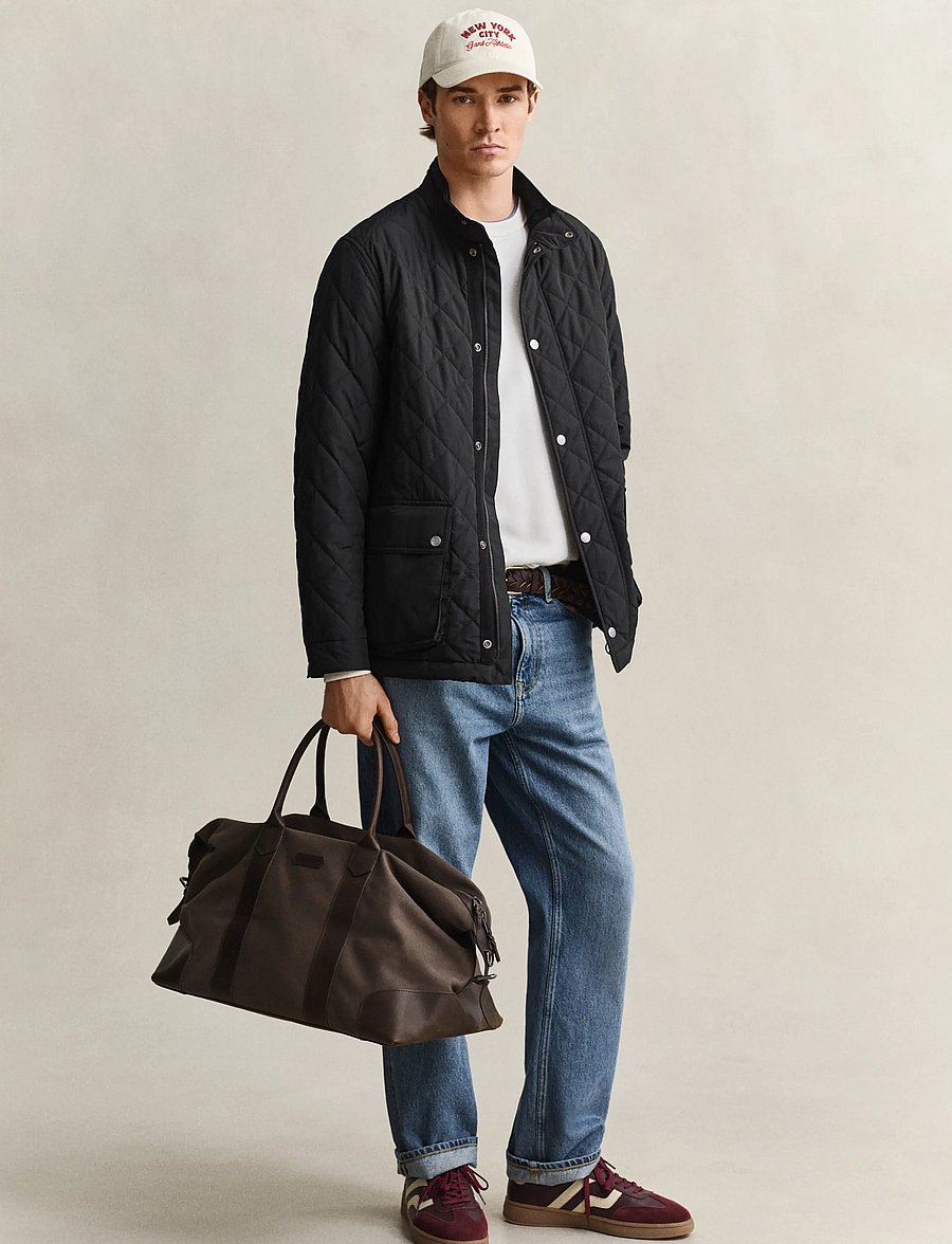 Gant - Quilted Mid Jacket - gesteppt - black - 4