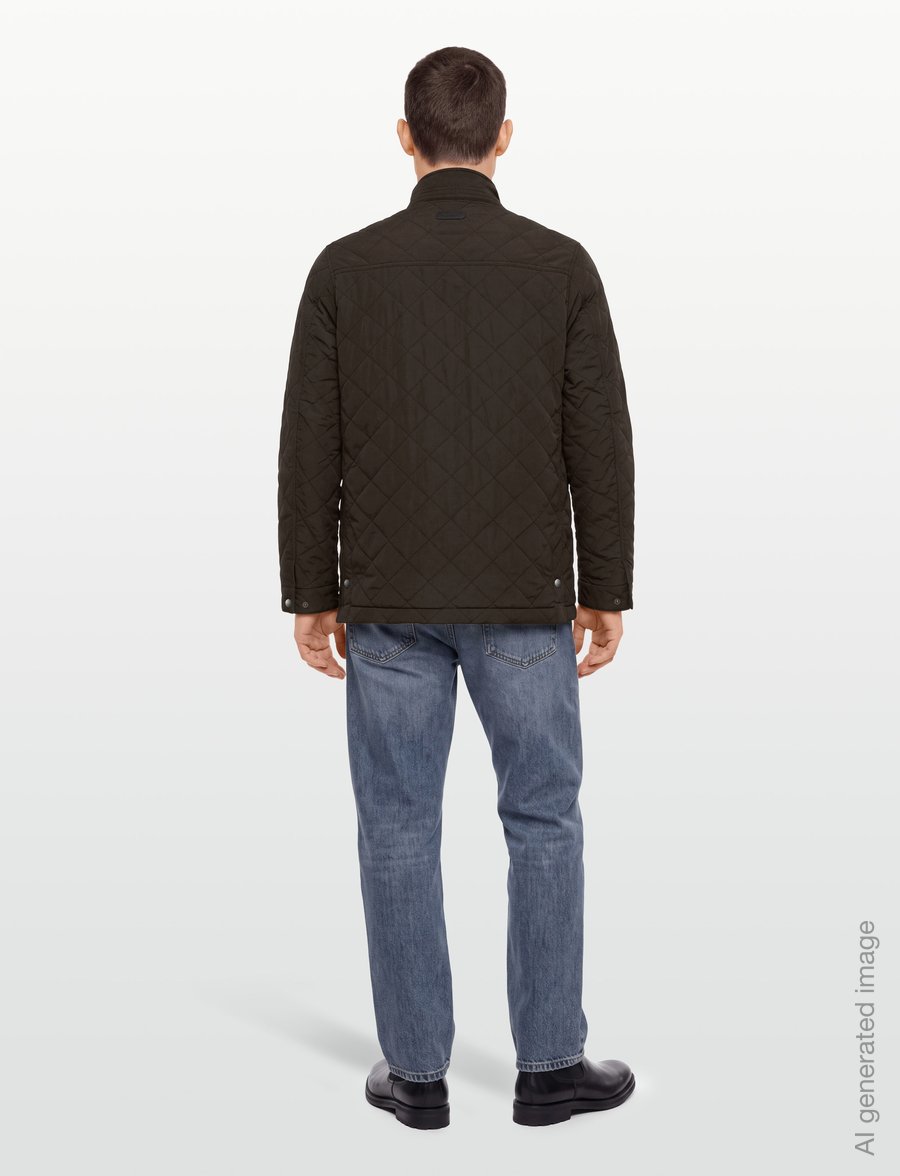 Gant - Quilted Mid Jacket - gesteppt - black brown - 4