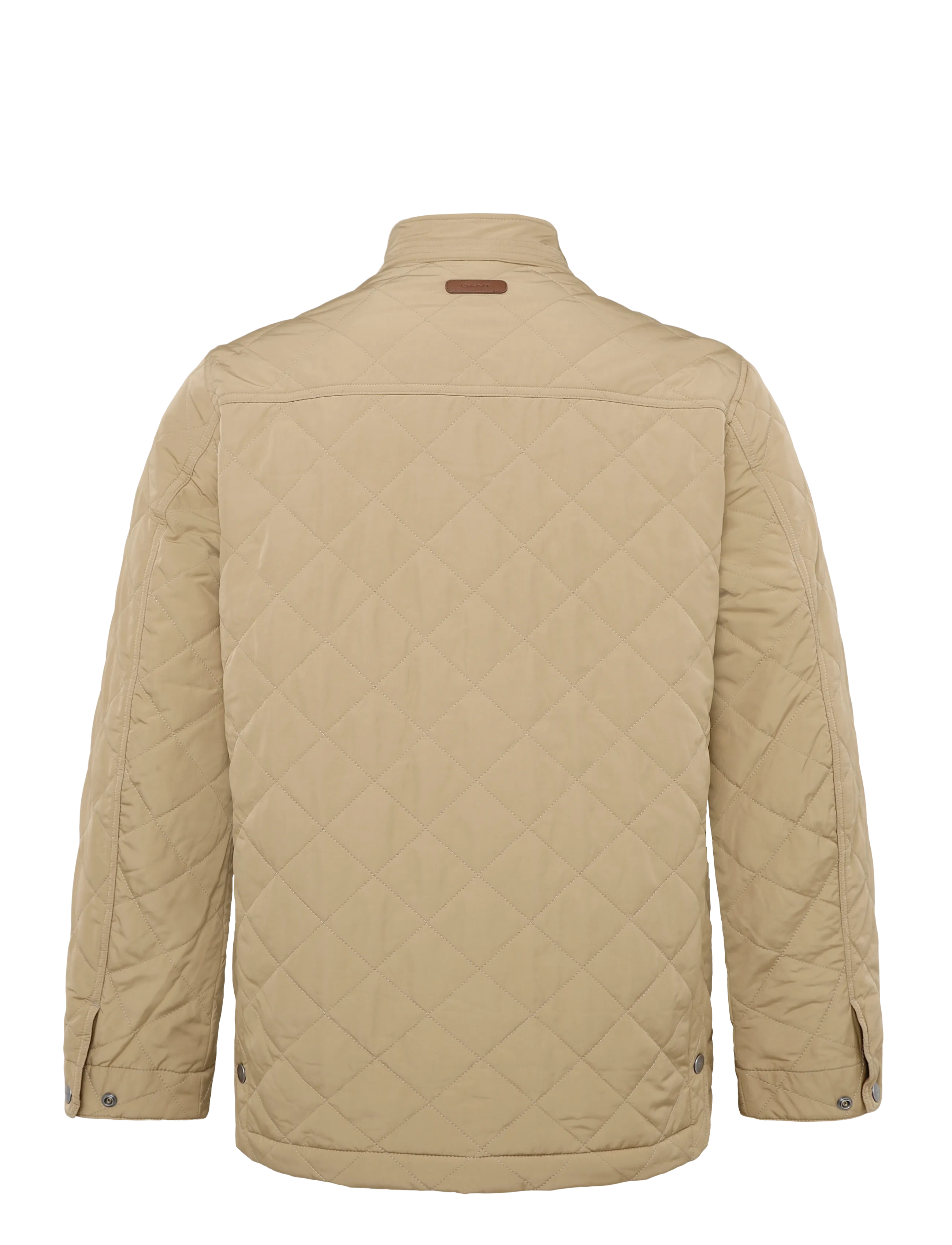 Gant - Quilted Mid Jacket - quilted jackets - light taupe - 2