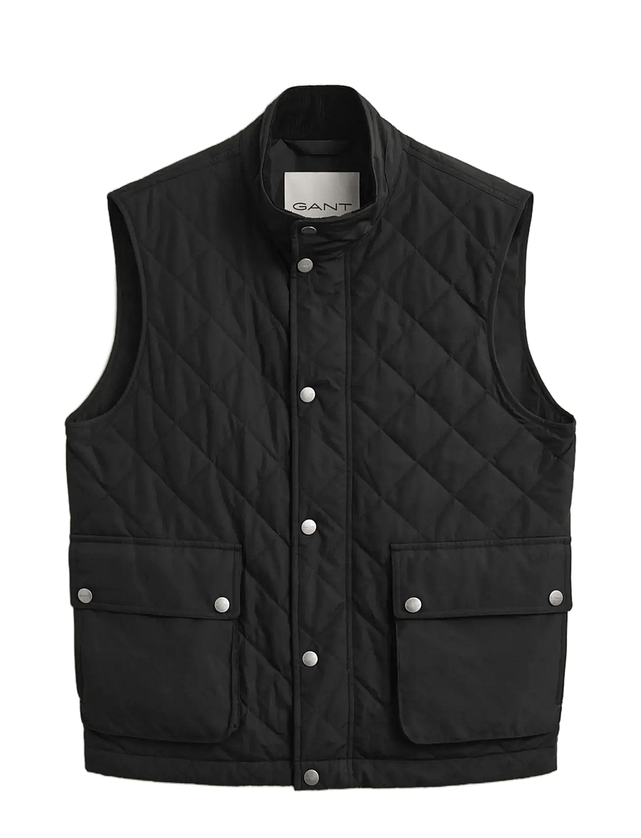 Gant - Quilted Vest - westen - black - 1
