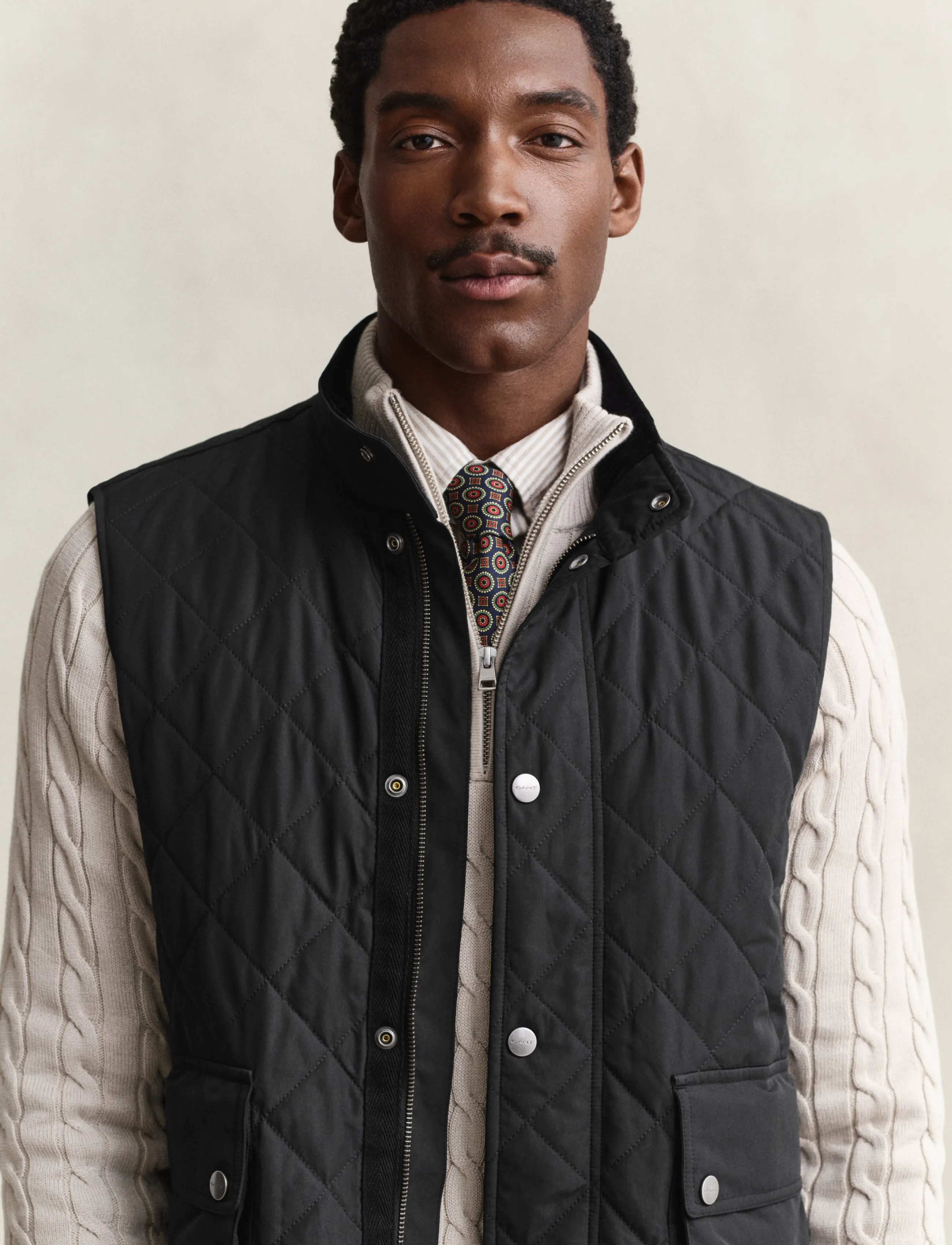 Gant - Quilted Vest - westen - black - 3