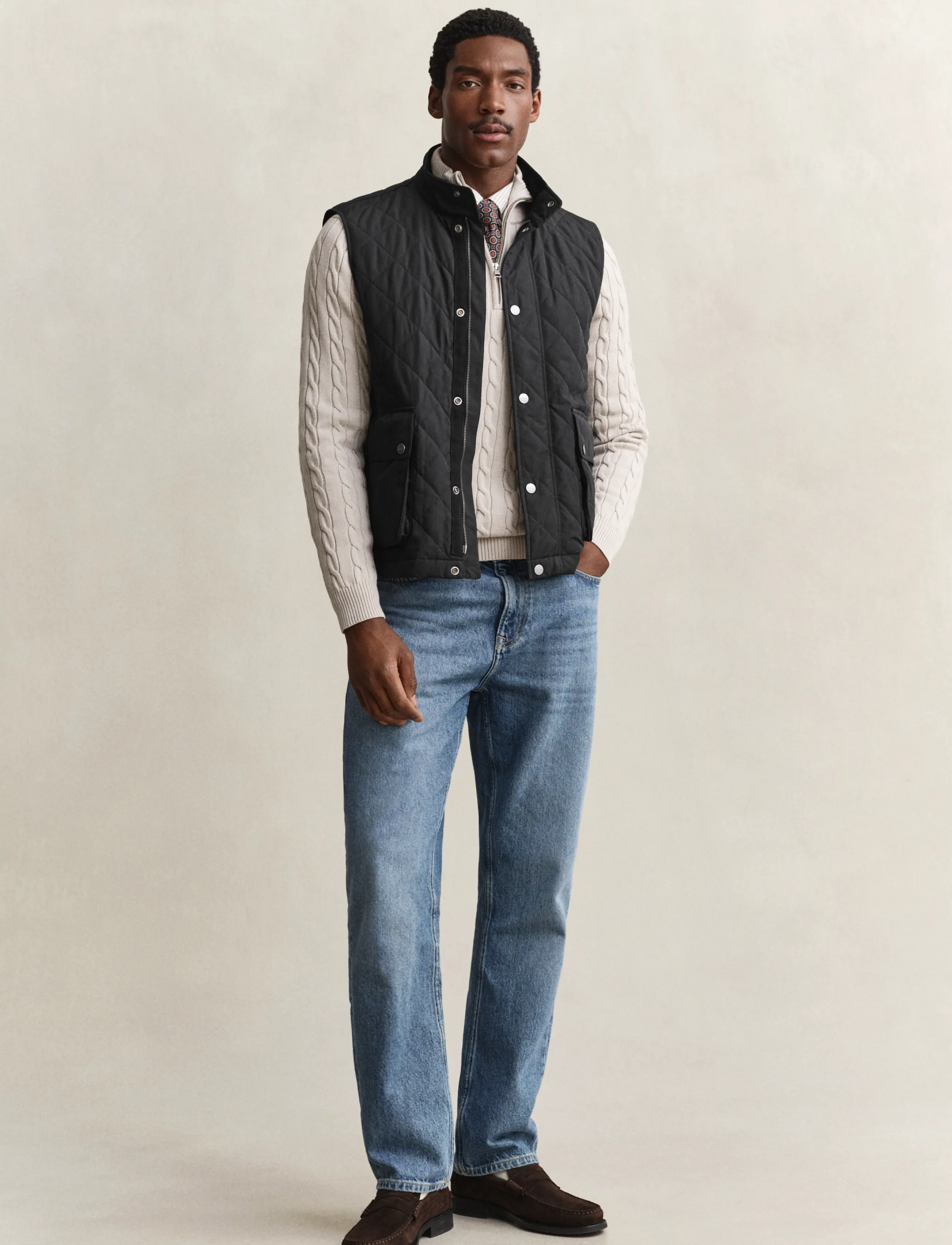 Gant - Quilted Vest - westen - black - 4