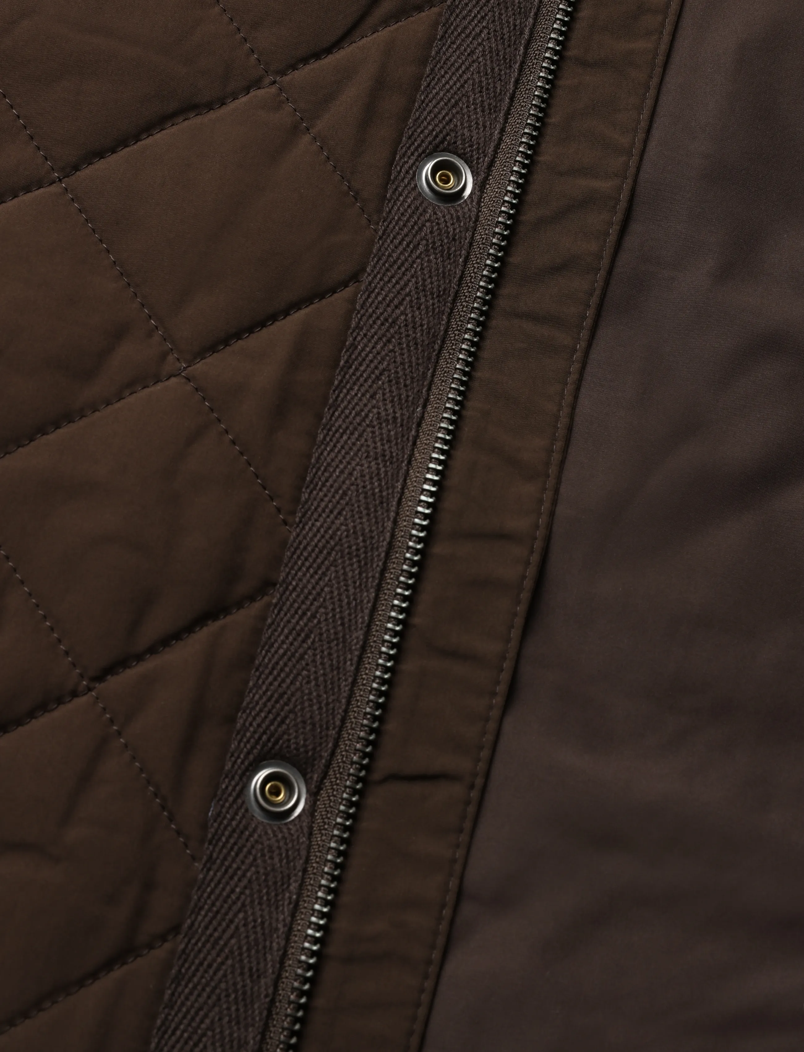 Gant - Quilted Vest - västar - black brown - 4