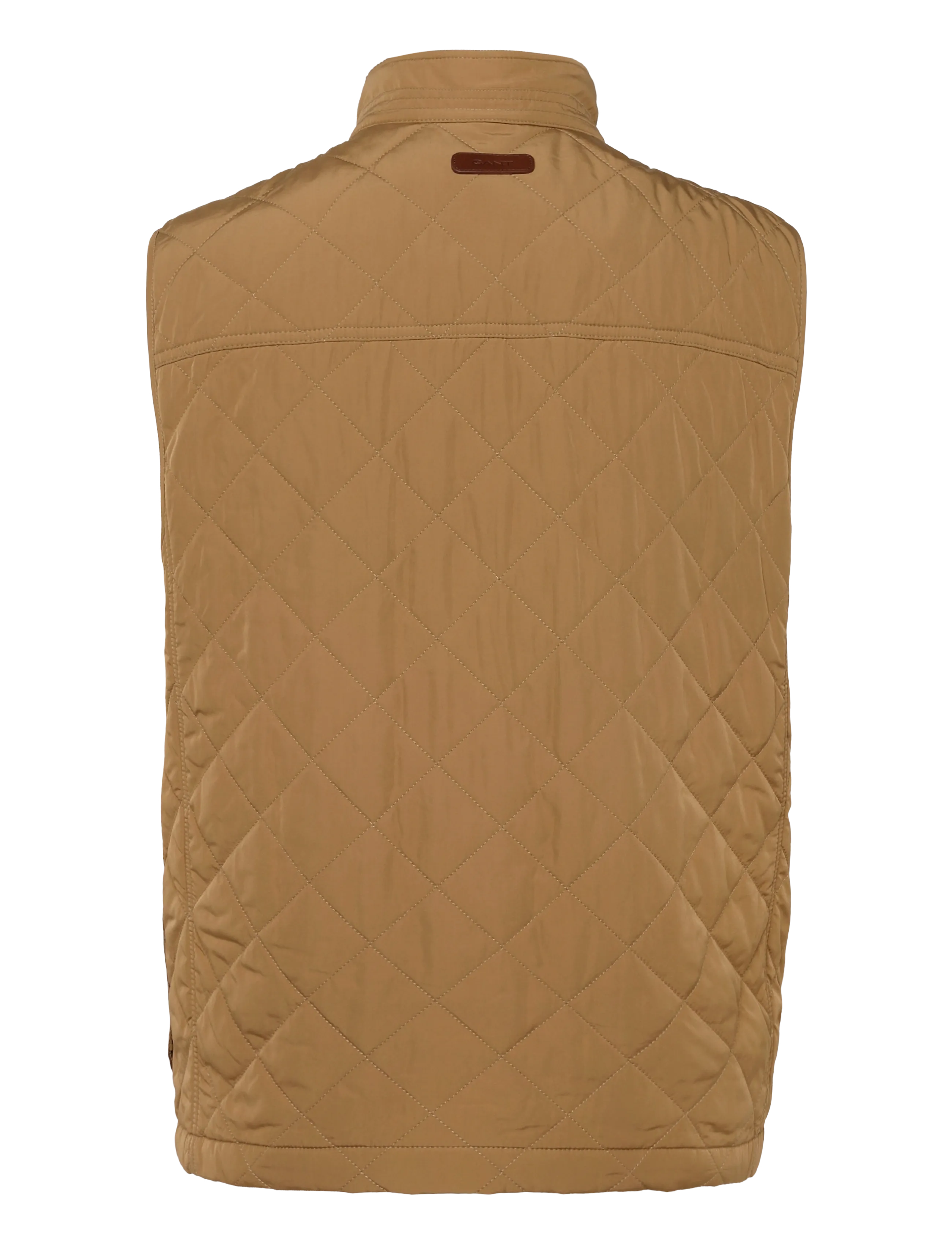 Gant - Quilted Vest - vests - light taupe - 1