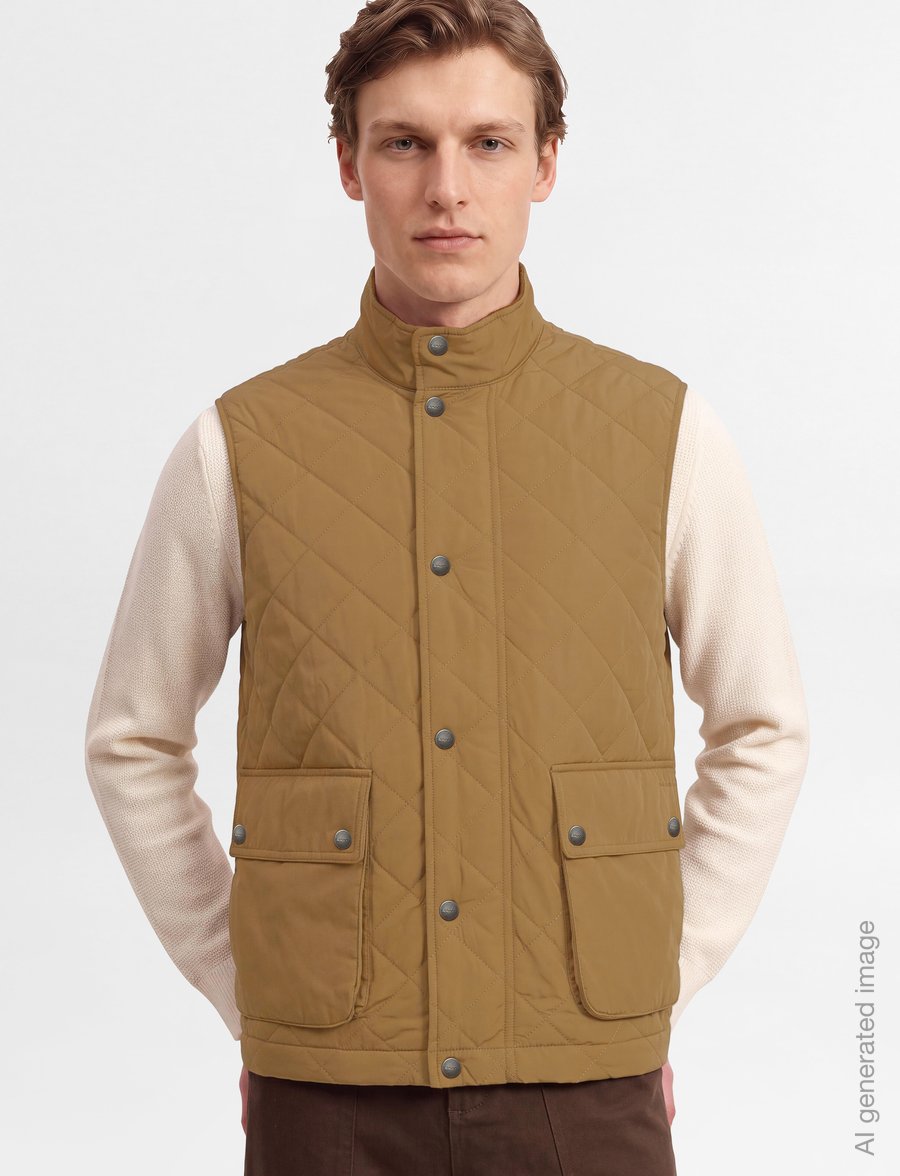 Gant - Quilted Vest - nach anlass kaufen - light taupe - 3