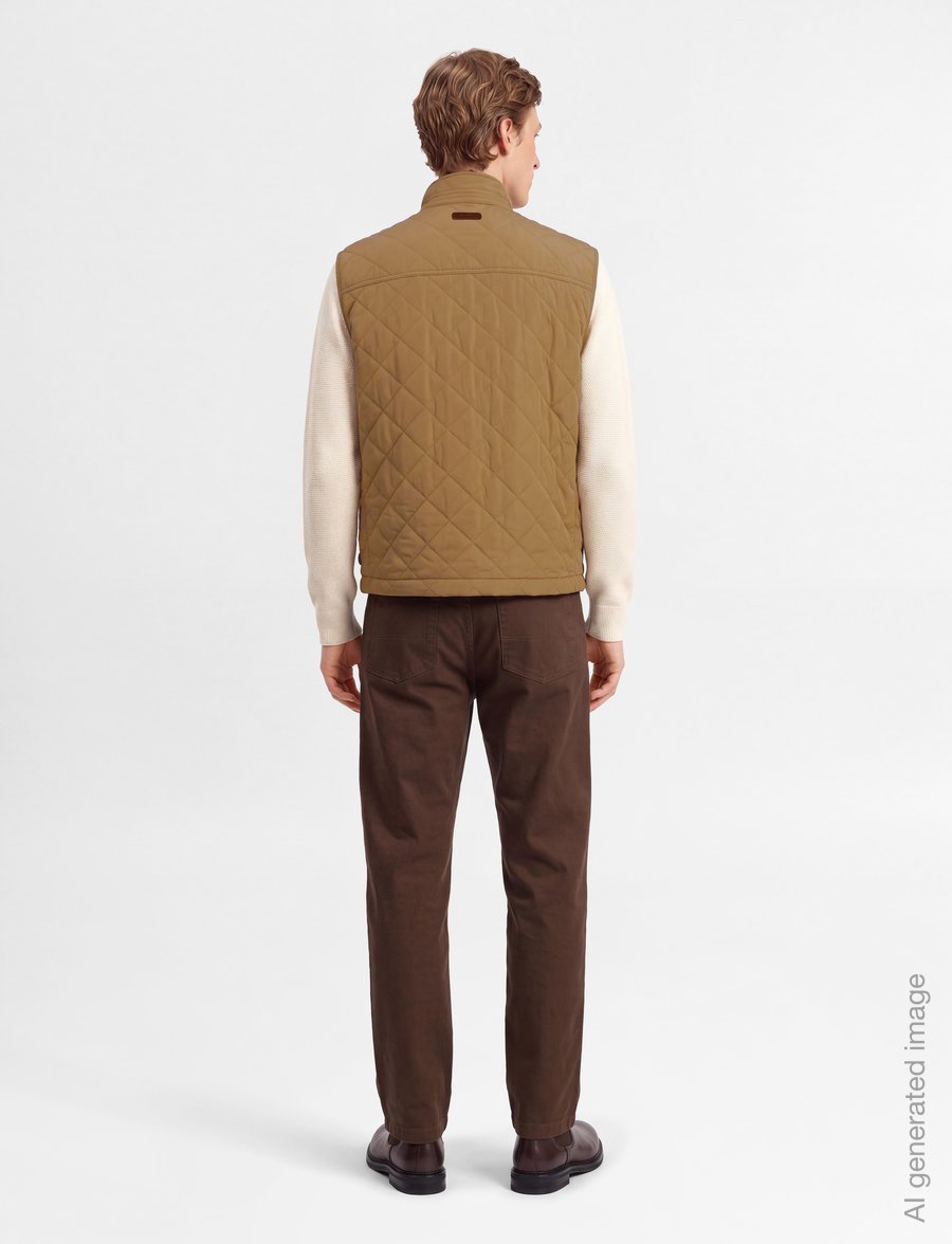 Gant - Quilted Vest - nach anlass kaufen - light taupe - 4