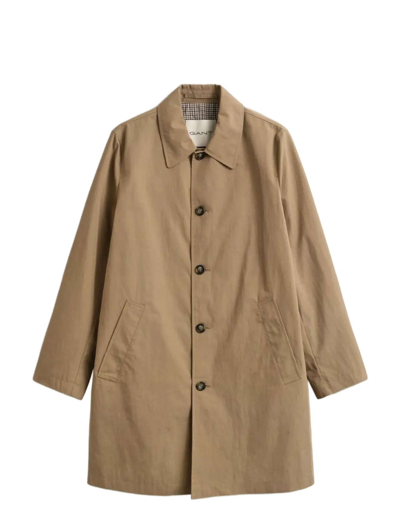 Gant Cotton Blend Car Coat, XXL, Coats, Beige - Light Männerswear