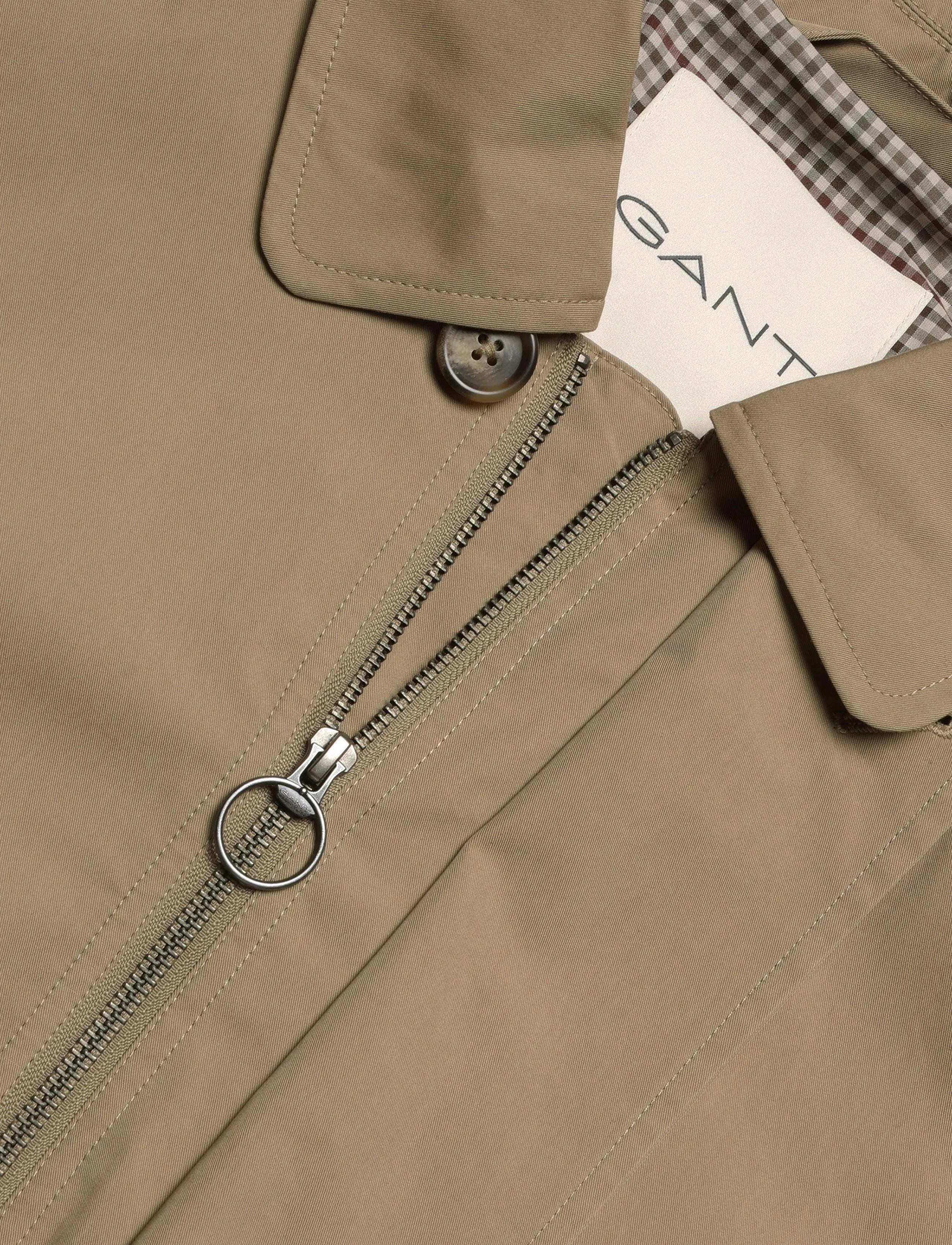 Gant - COTTON BLEND BARN JACKET - light taupe - 3