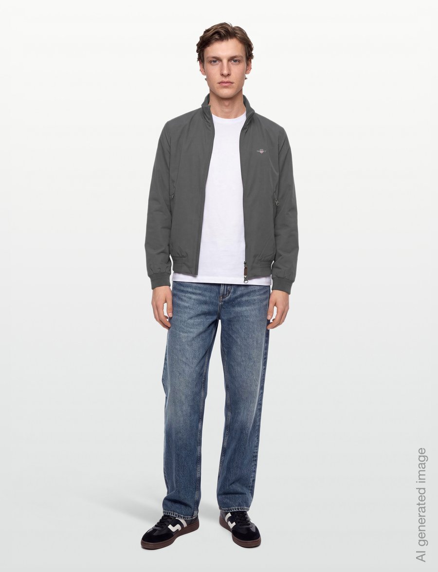 Gant - HAMPSHIRE JACKET - vestes légères use default - dusky anthracite - 0