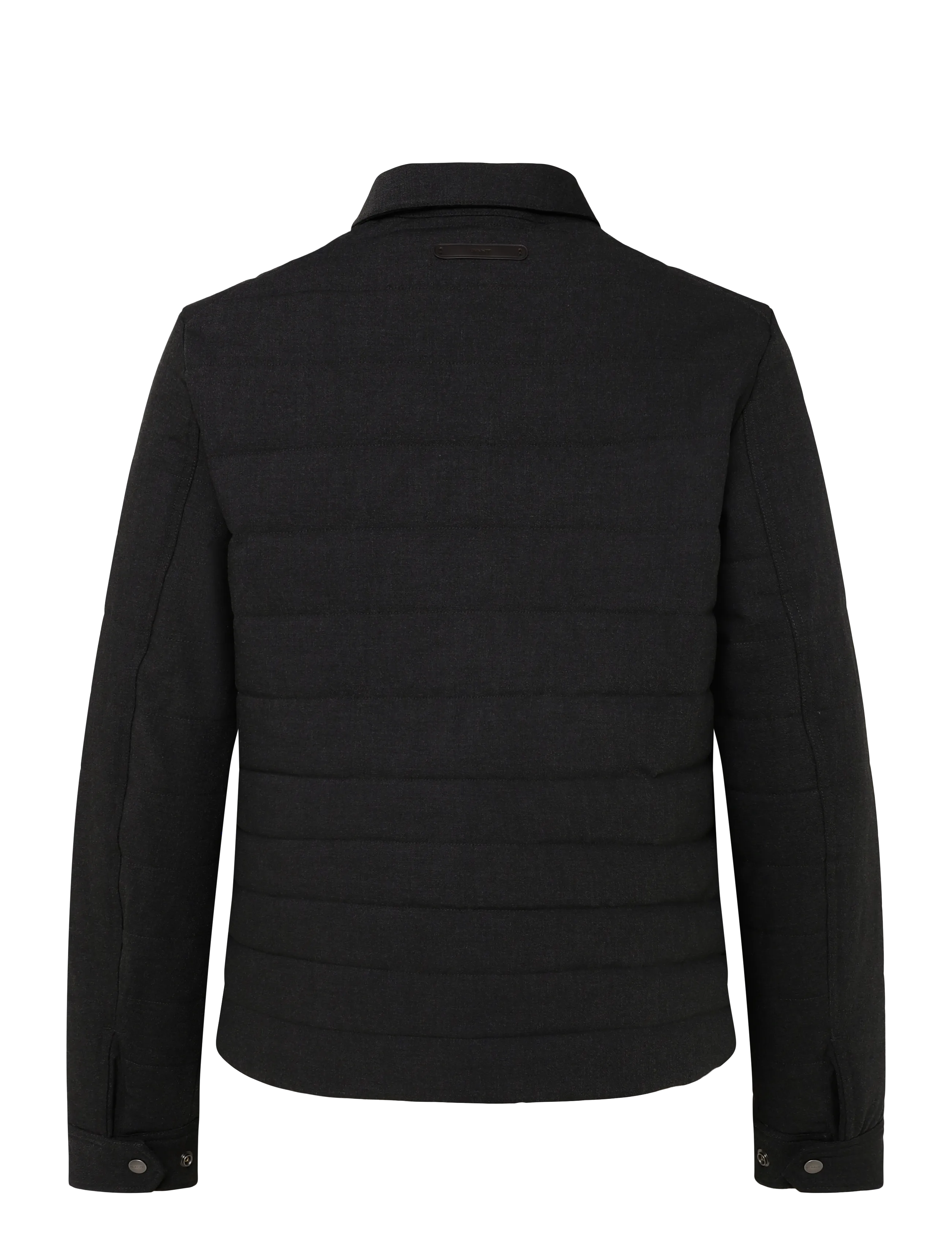 Gant - INSULATED FLANNEL JACKET - tepitud jakid - dusky anthracite - 1