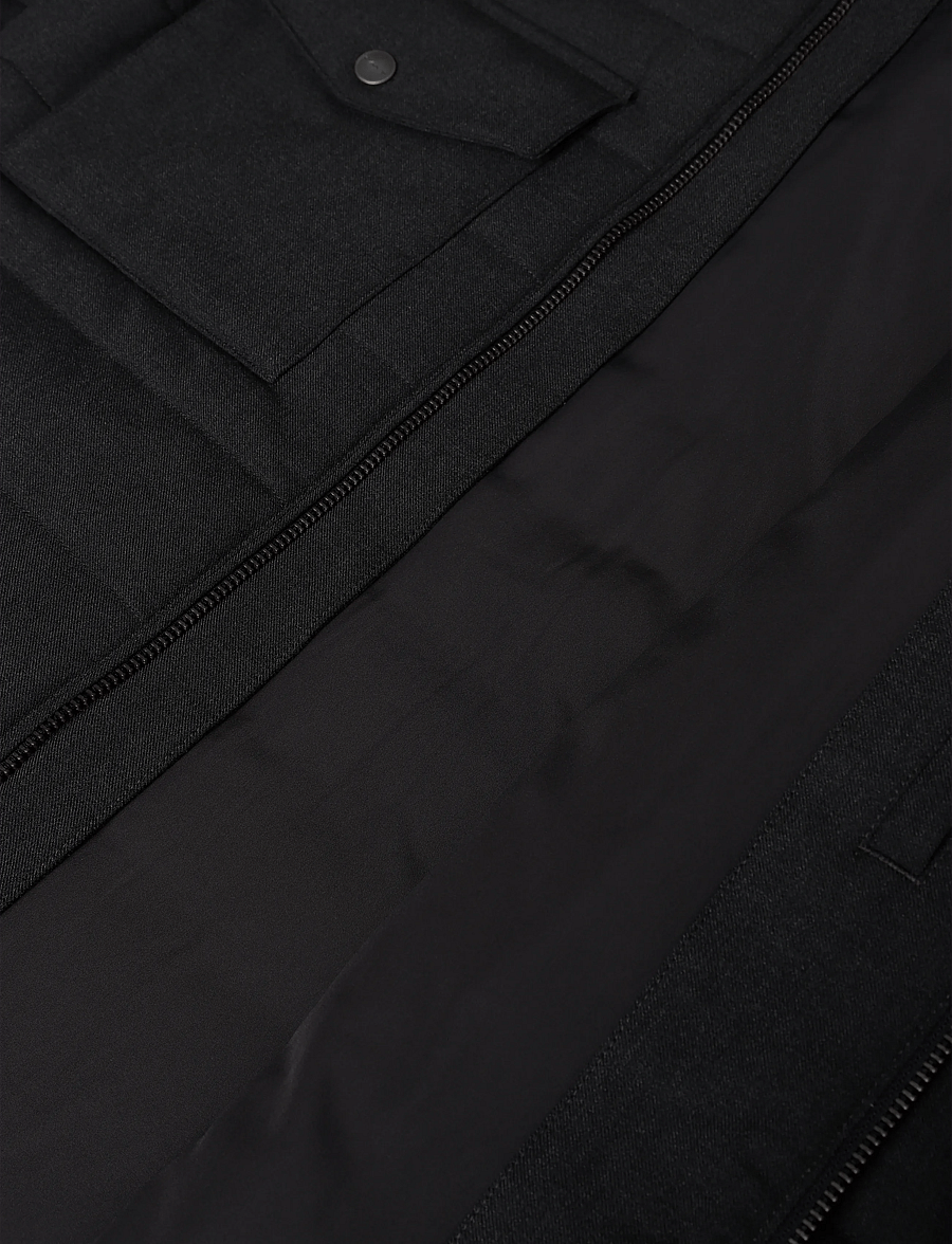 Gant - INSULATED FLANNEL JACKET - tepitud jakid - dusky anthracite - 4