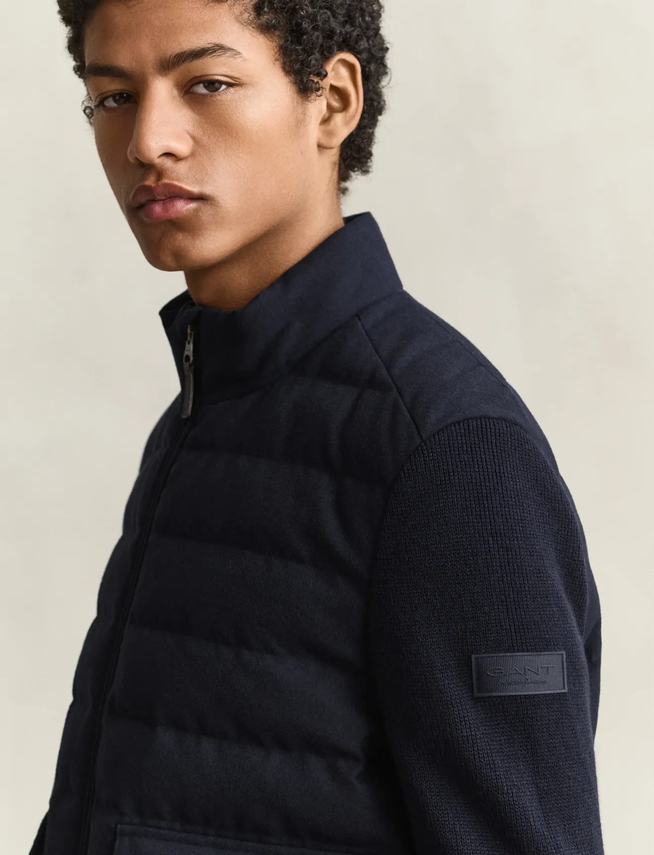 Gant Insulated Hybrid Flannel Jacket jackor herr – bild 7