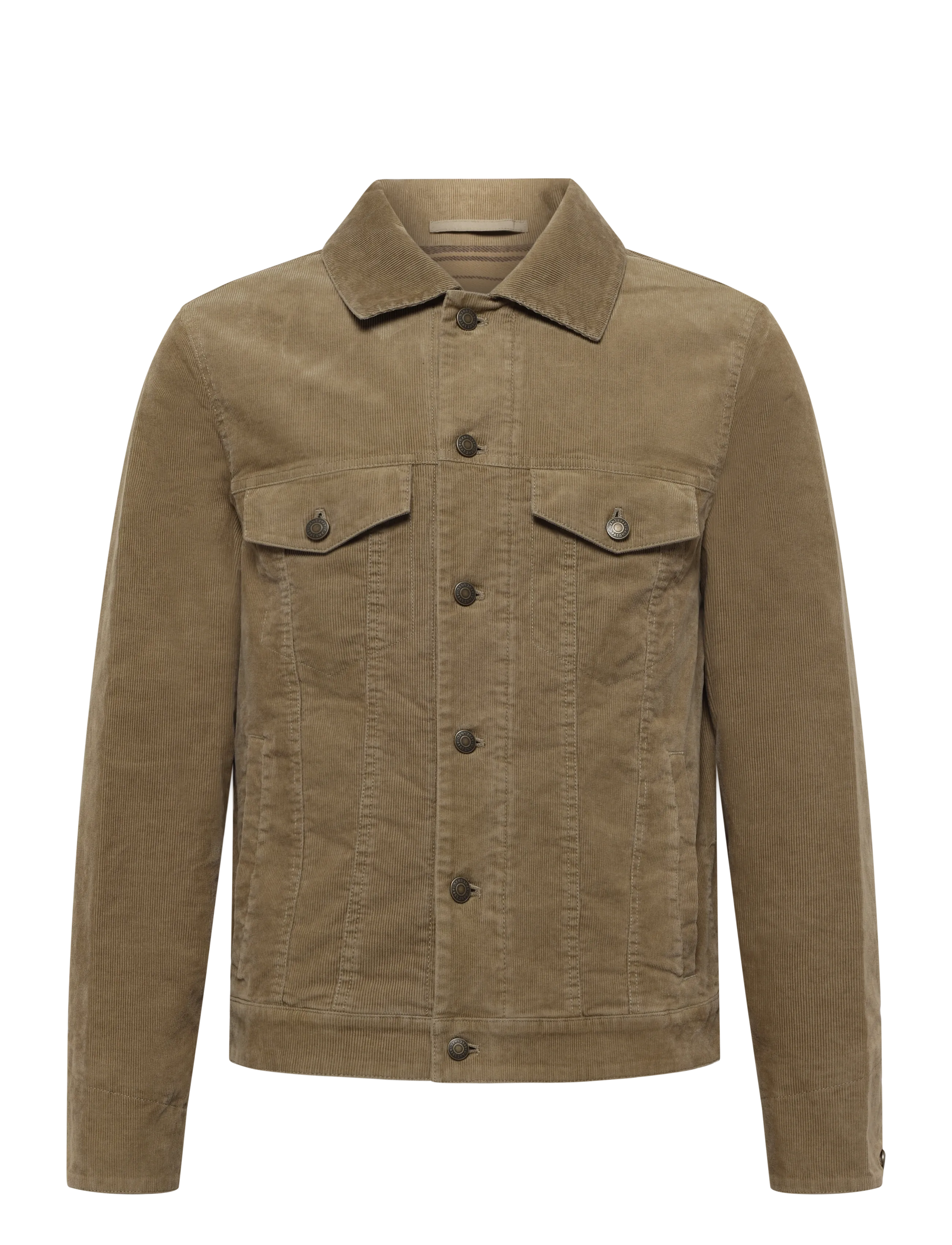 Gant CORDUROY TRUCKER JACKET - Uus - LIGHT TAUPE / beige