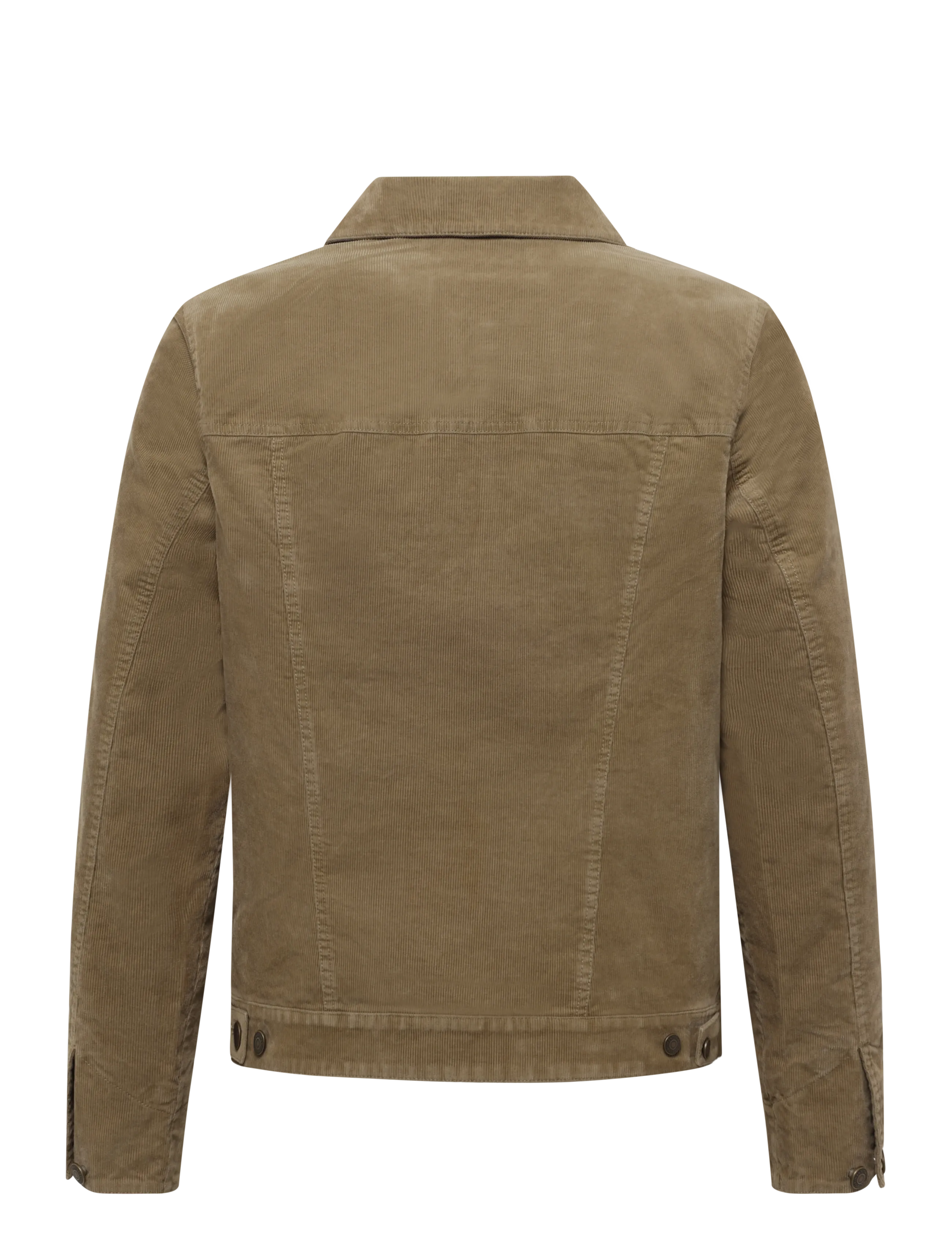 Gant - CORDUROY TRUCKER JACKET - light taupe - 1