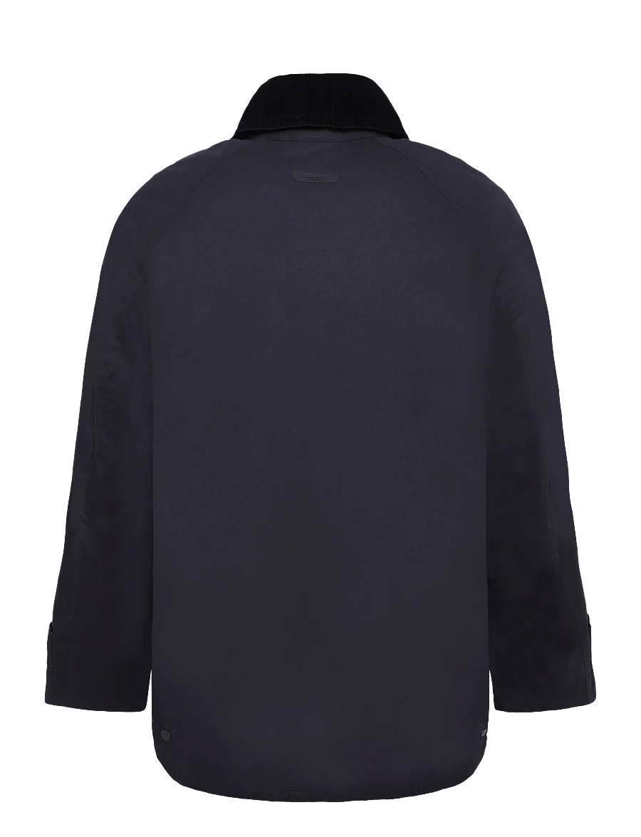 Gant - WAXED BARN JACKET - gesteppt - marine - 1