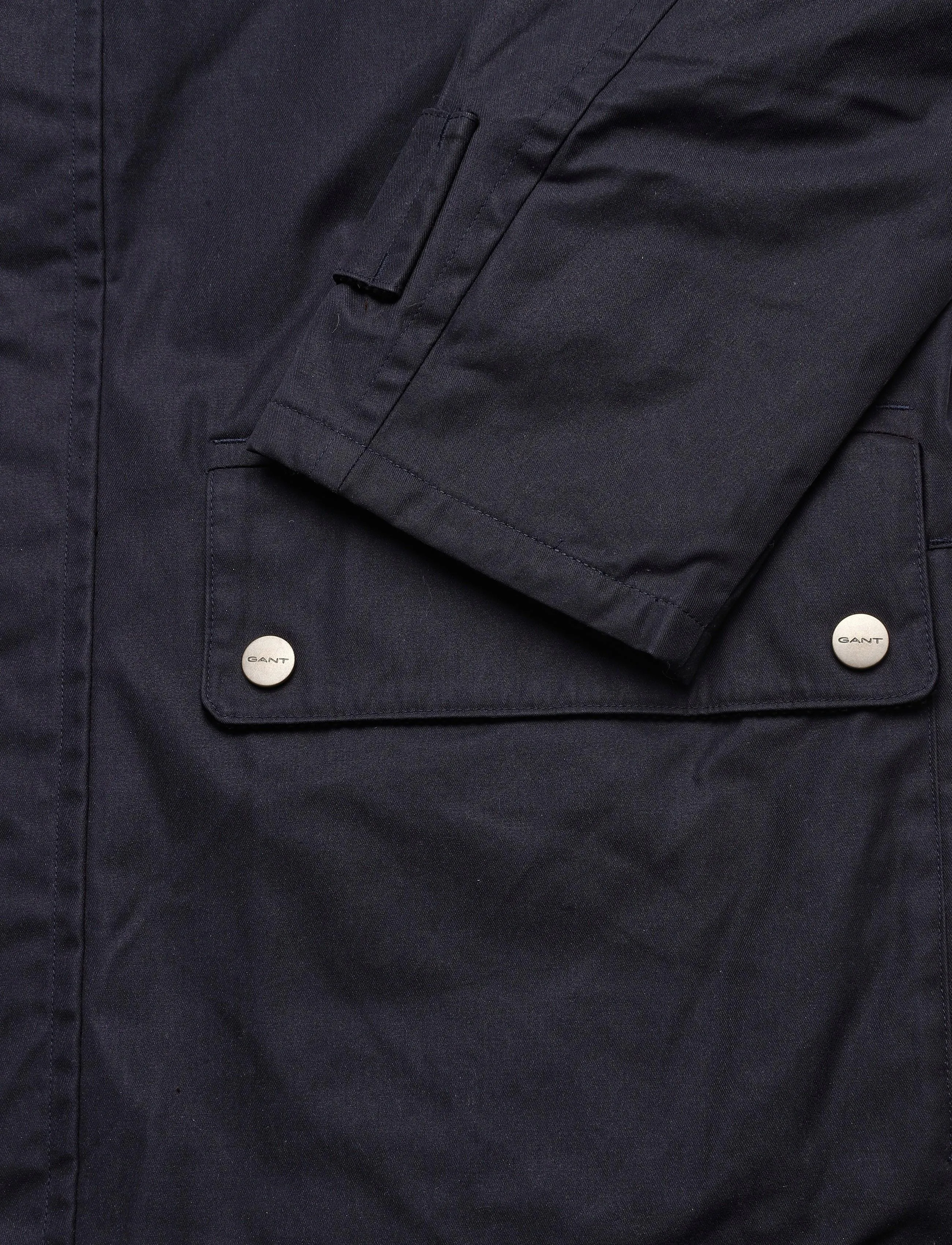 Gant - WAXED BARN JACKET - quilted jackets - marine - 3