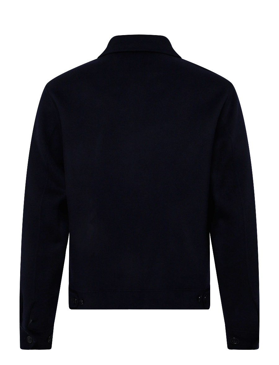 Gant - Handstitched Jacket - ulljackor - evening blue - 2
