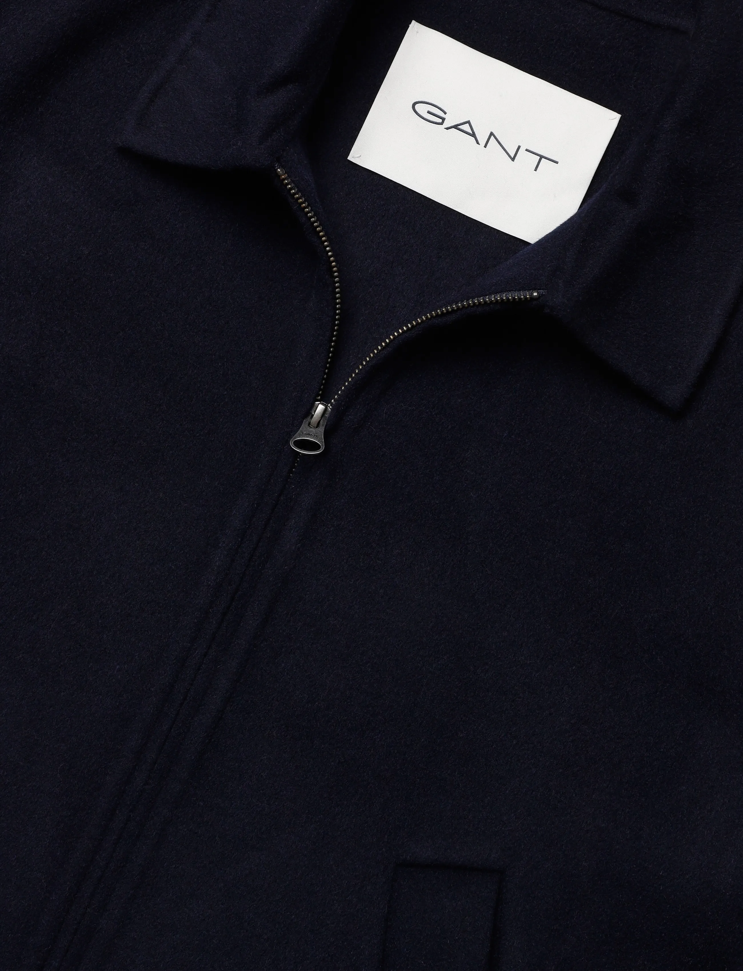 Gant - Handstitched Jacket - ulljackor - evening blue - 5