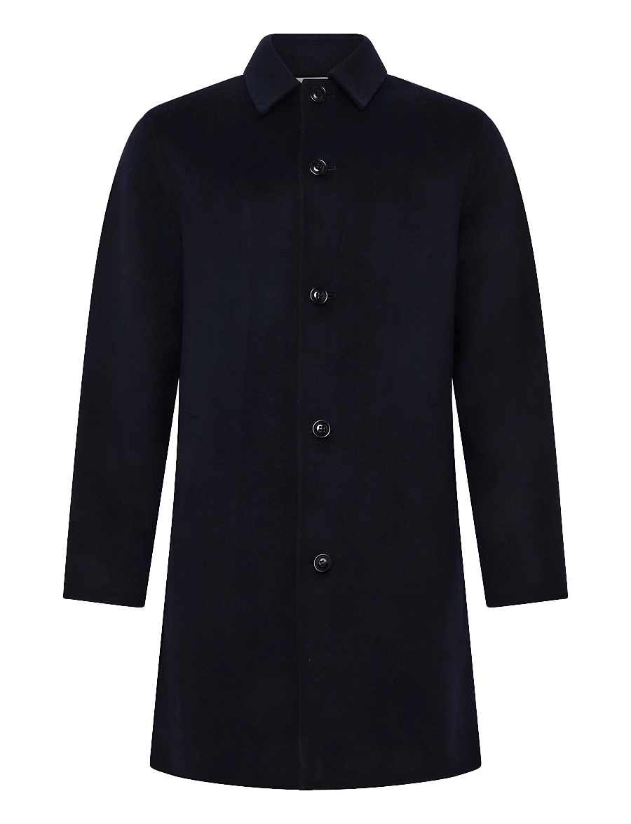 Gant - HANDSTITCHED TOP COAT - uldfrakker - evening blue - 1