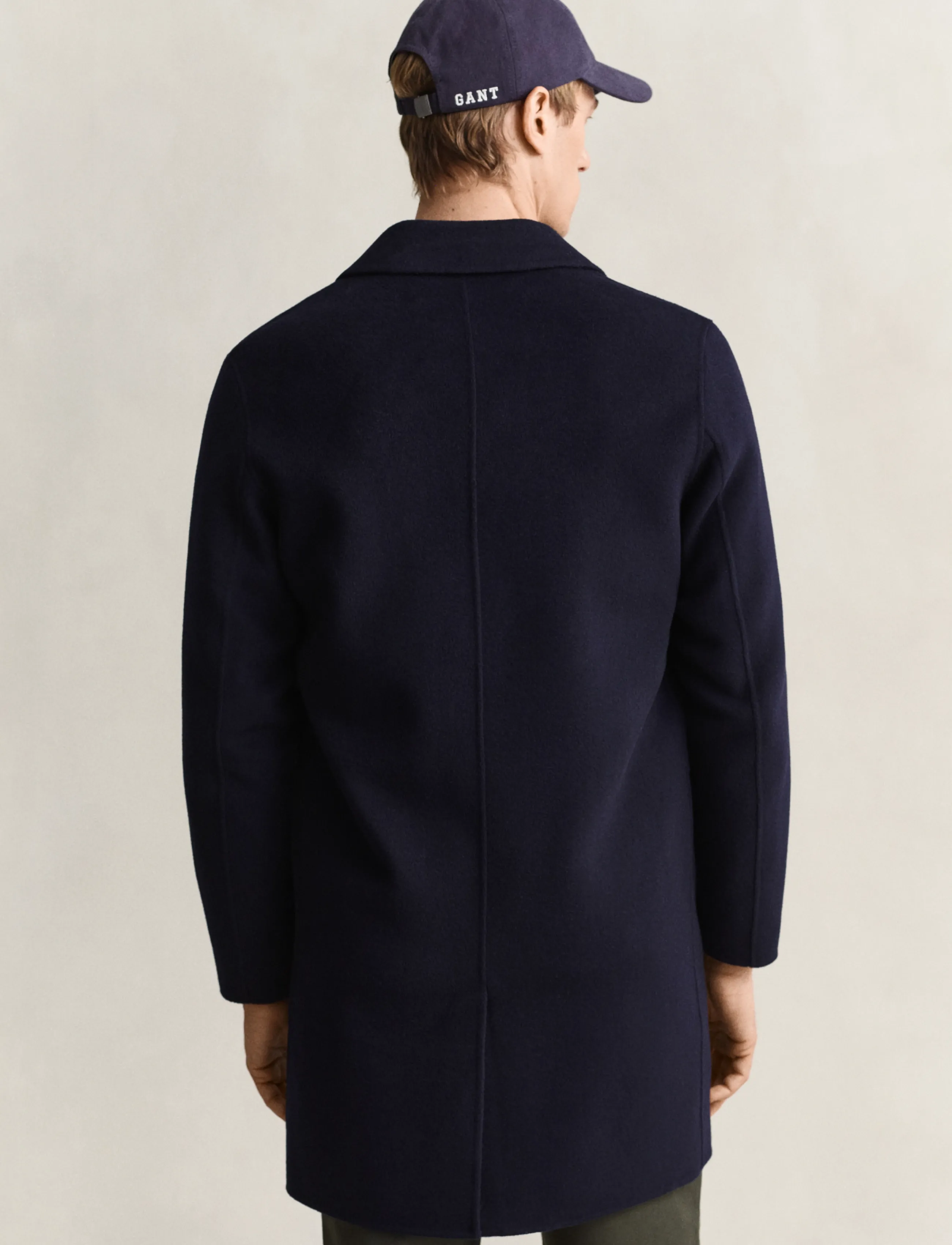 Gant - HANDSTITCHED TOP COAT - uldfrakker - evening blue - 4