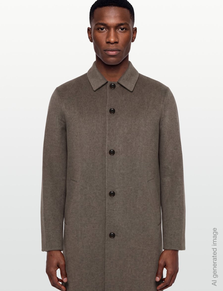 Gant - HANDSTITCHED TOP COAT - ullrockar - shadow brown - 3