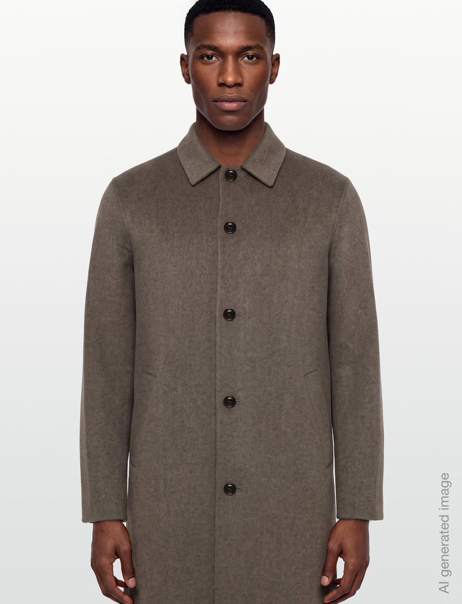 Gant - HANDSTITCHED TOP COAT - vinterjackor - shadow brown - 3