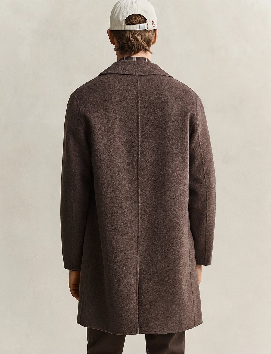 Gant - HANDSTITCHED TOP COAT - ullrockar - shadow brown - 4