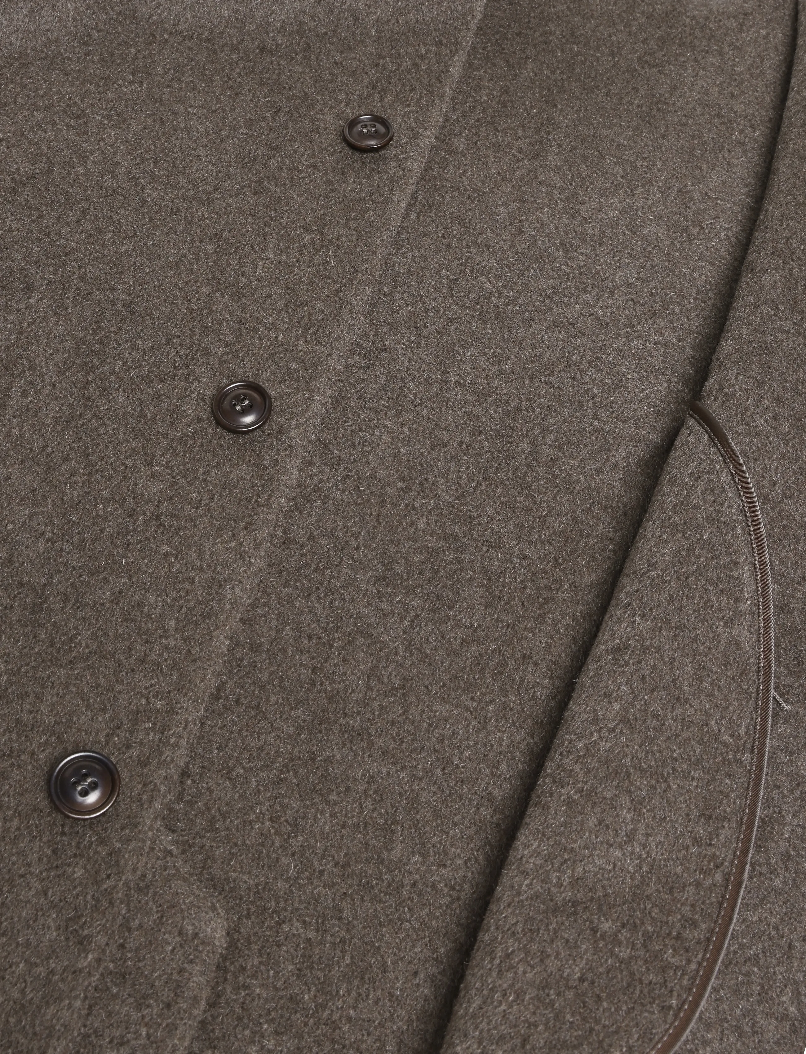Gant - HANDSTITCHED TOP COAT - wool coats - shadow brown - 4