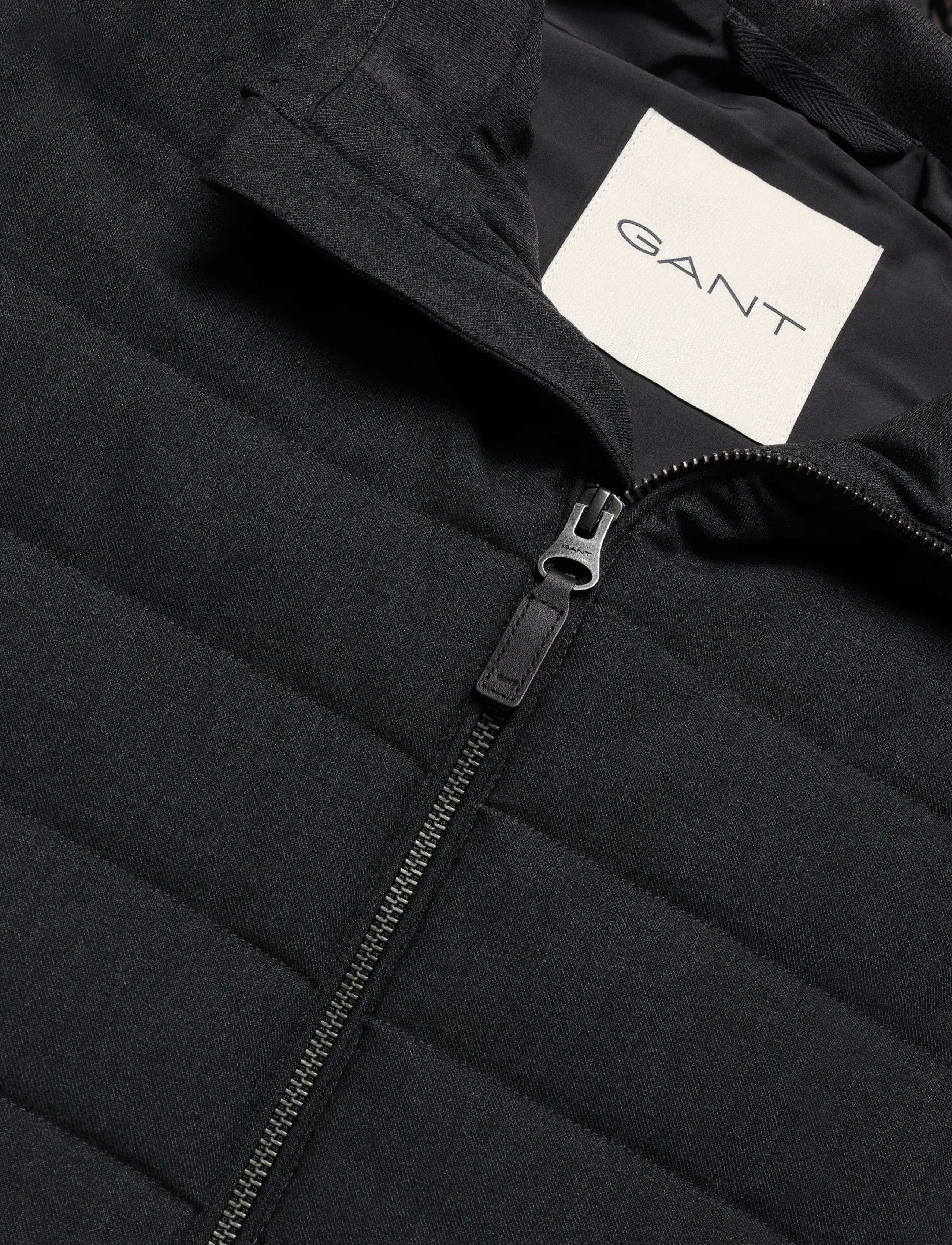 Gant - INSULATED FLANNEL VEST - dusky anthracite - 2