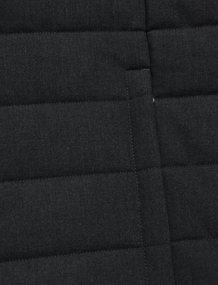Gant - INSULATED FLANNEL VEST - westen - dusky anthracite - 3