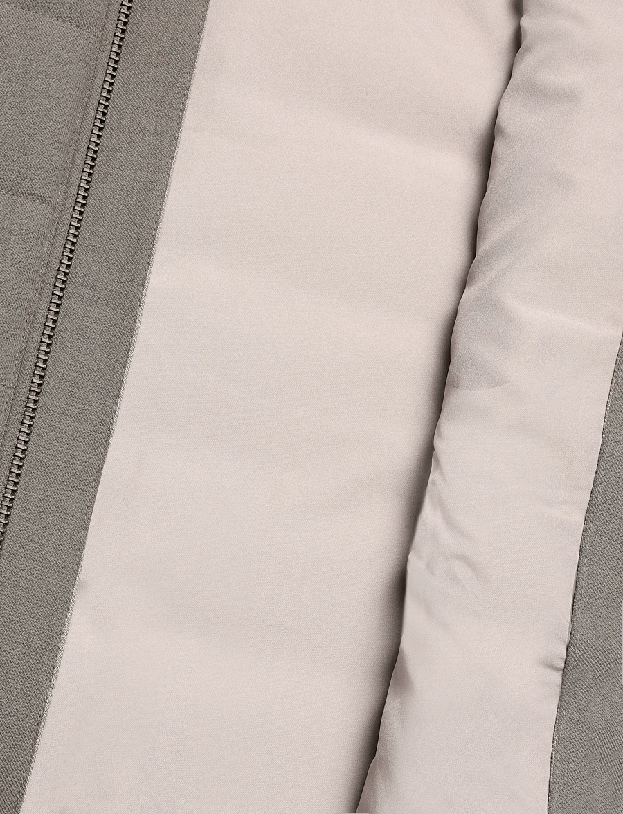 Gant - INSULATED FLANNEL VEST - västar - mist taupe - 4