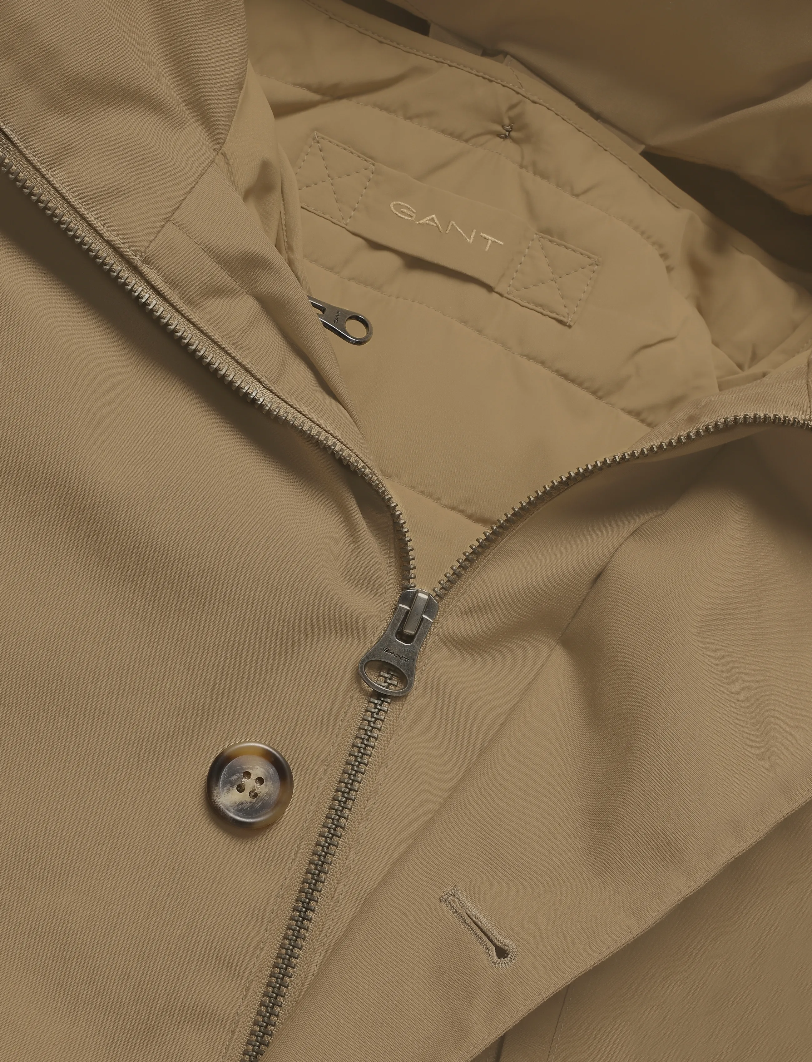 Gant - DOUBLE JACKET - parkas - light taupe - 2