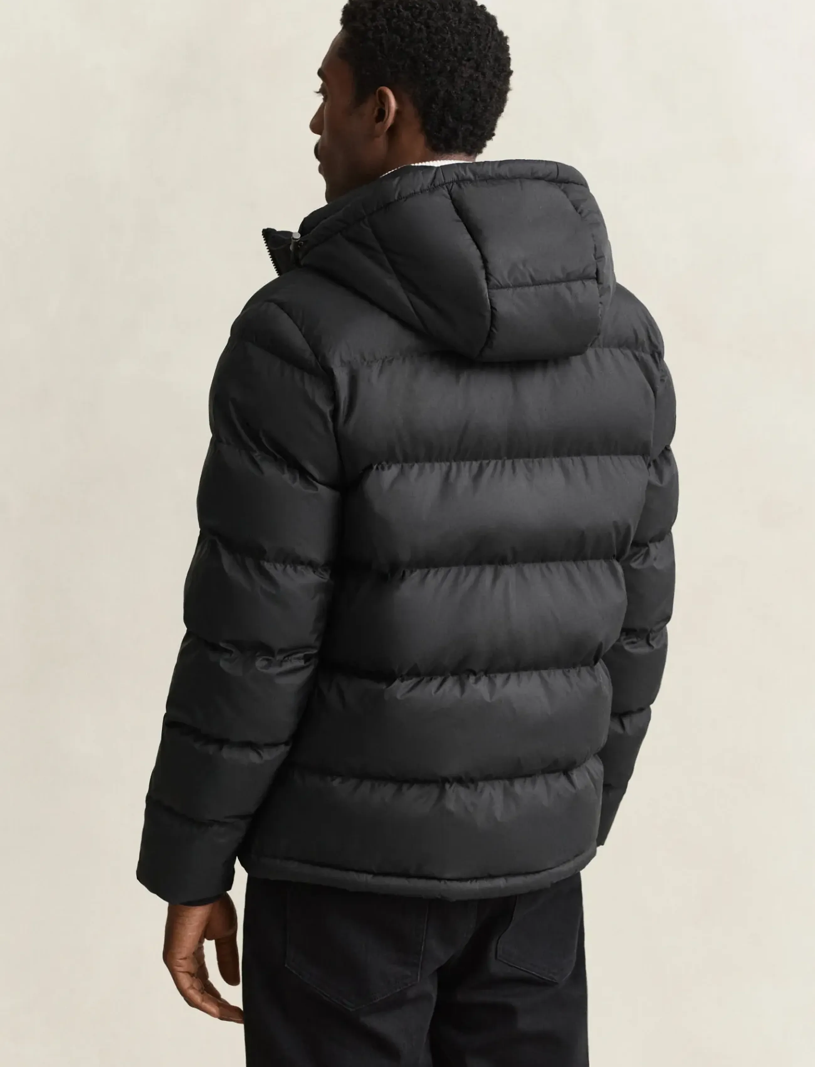 Gant - ACTIVE CLOUD JACKET - gefütterte jacken - black - 2