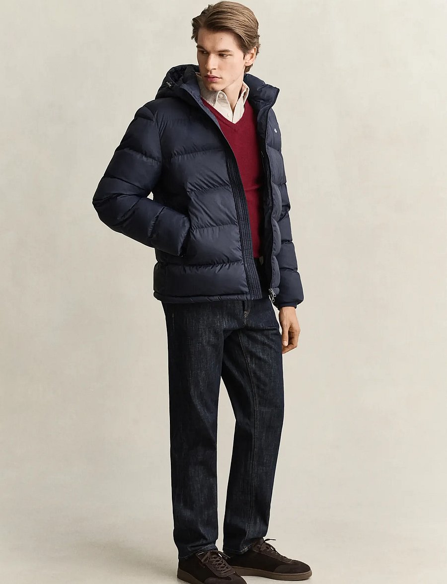 Gant - ACTIVE CLOUD JACKET - fodrade jackor - evening blue - 3